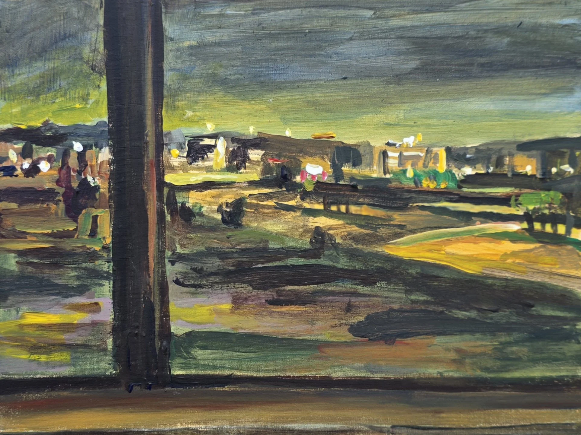 Nocturne of Frisco from Hotel Room