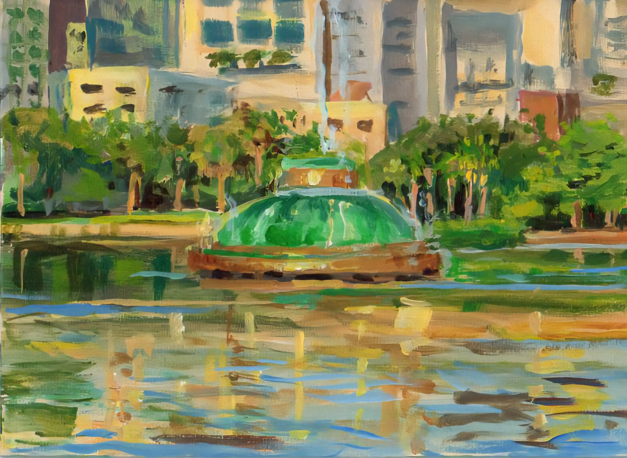 Lake Eola fountain