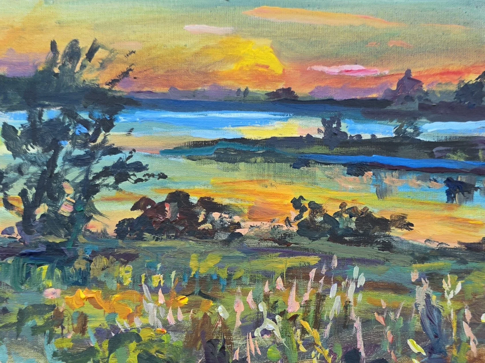 Sunset at Shoreline Trail