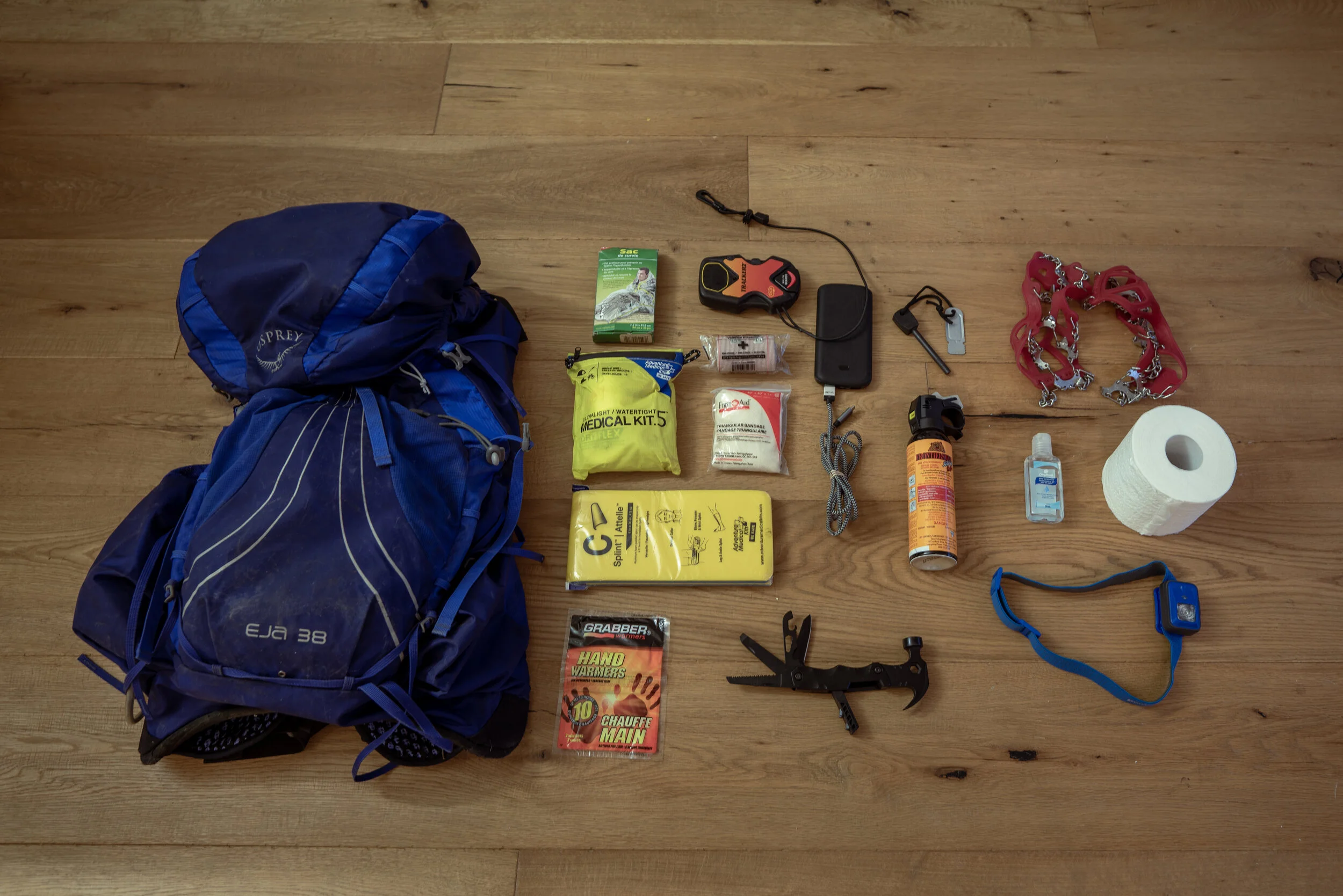 Let s build a mountain emergency kit. Mr. Mountain Man