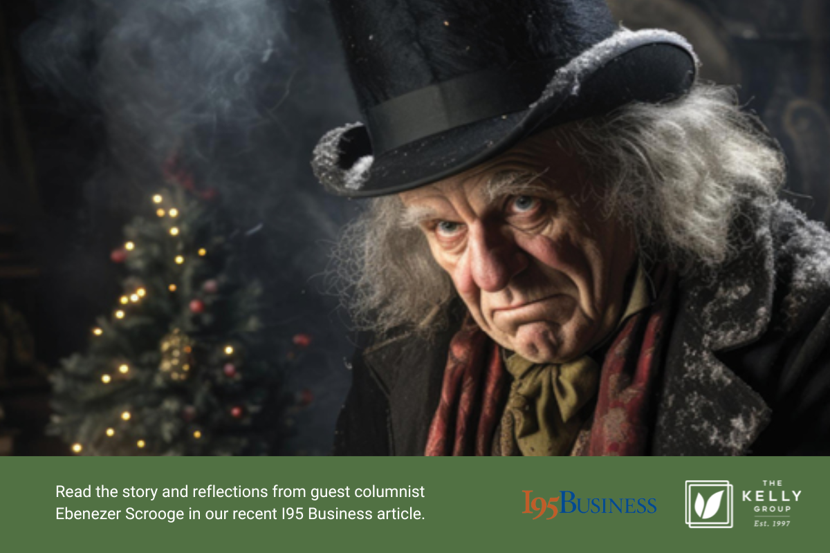 Ebenezer Scrooge Shares A Holiday Reflection In I95 Business Magazine