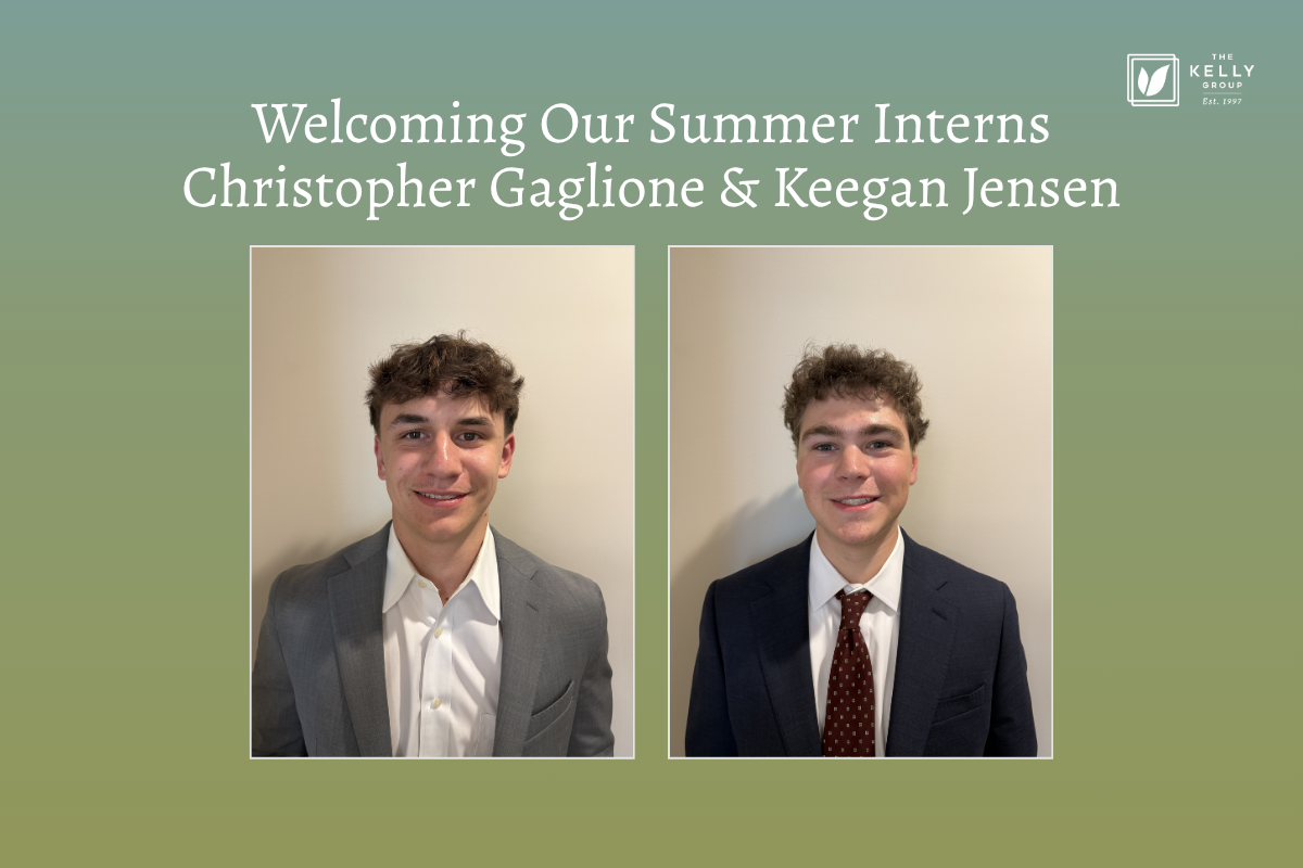 Welcoming Our Summer Interns Christopher Gaglione and Keegan Jensen