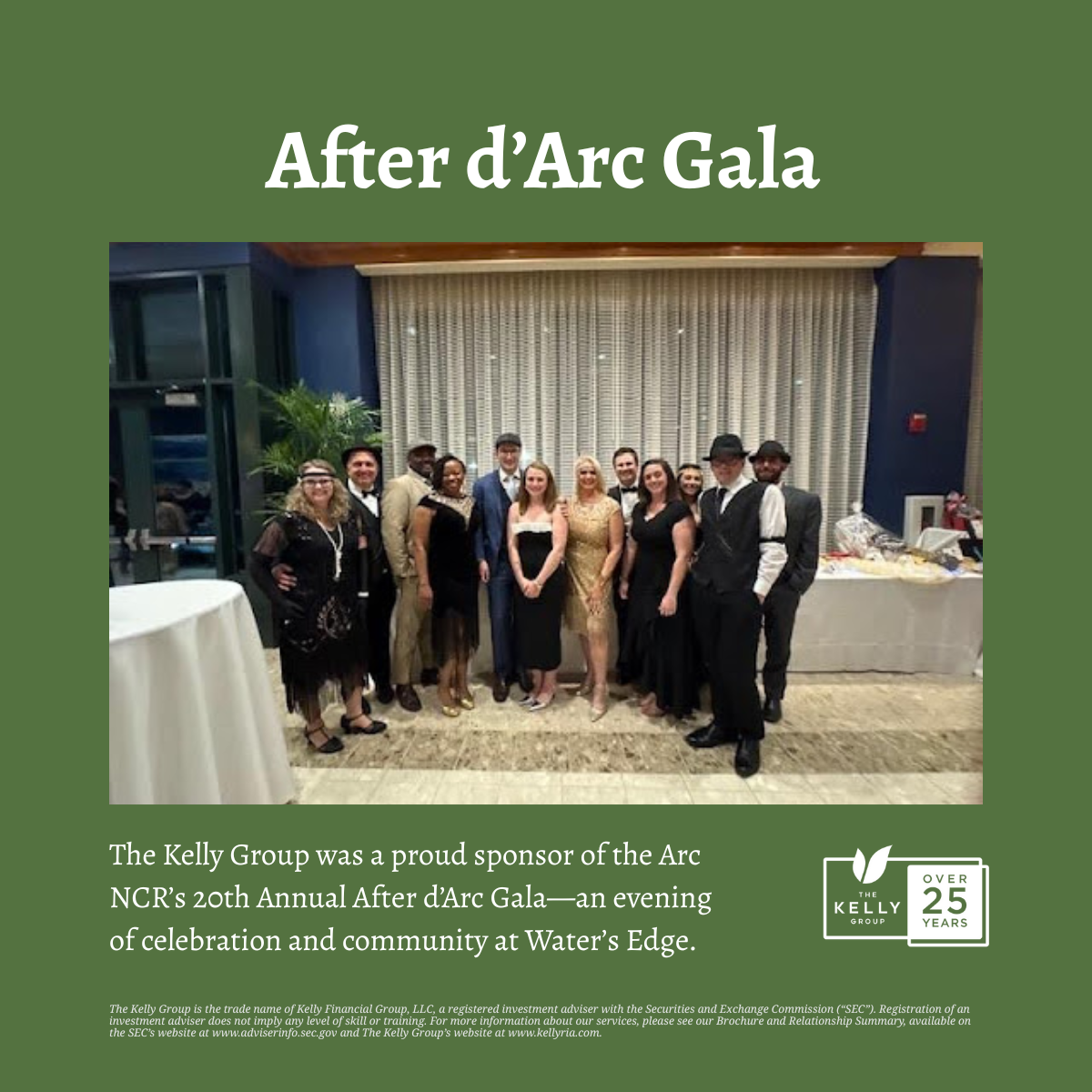 Arc of Northern Chesapeake Region Annual After d’Arc Gala — The Kelly Group