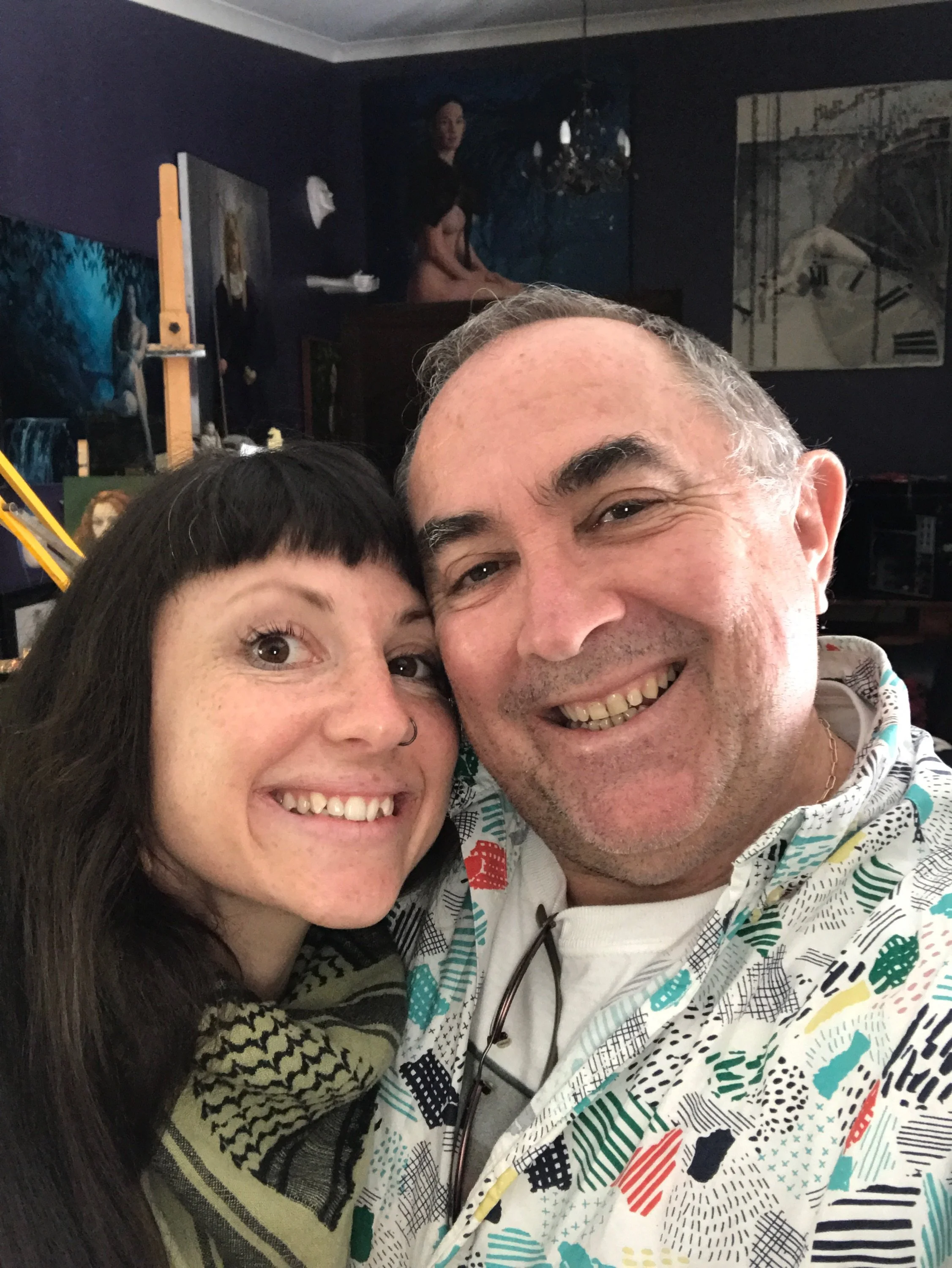 "That little something extrA!" Father Daughter Duo Exhibition at The Victorian Artists Society, East Melbourne