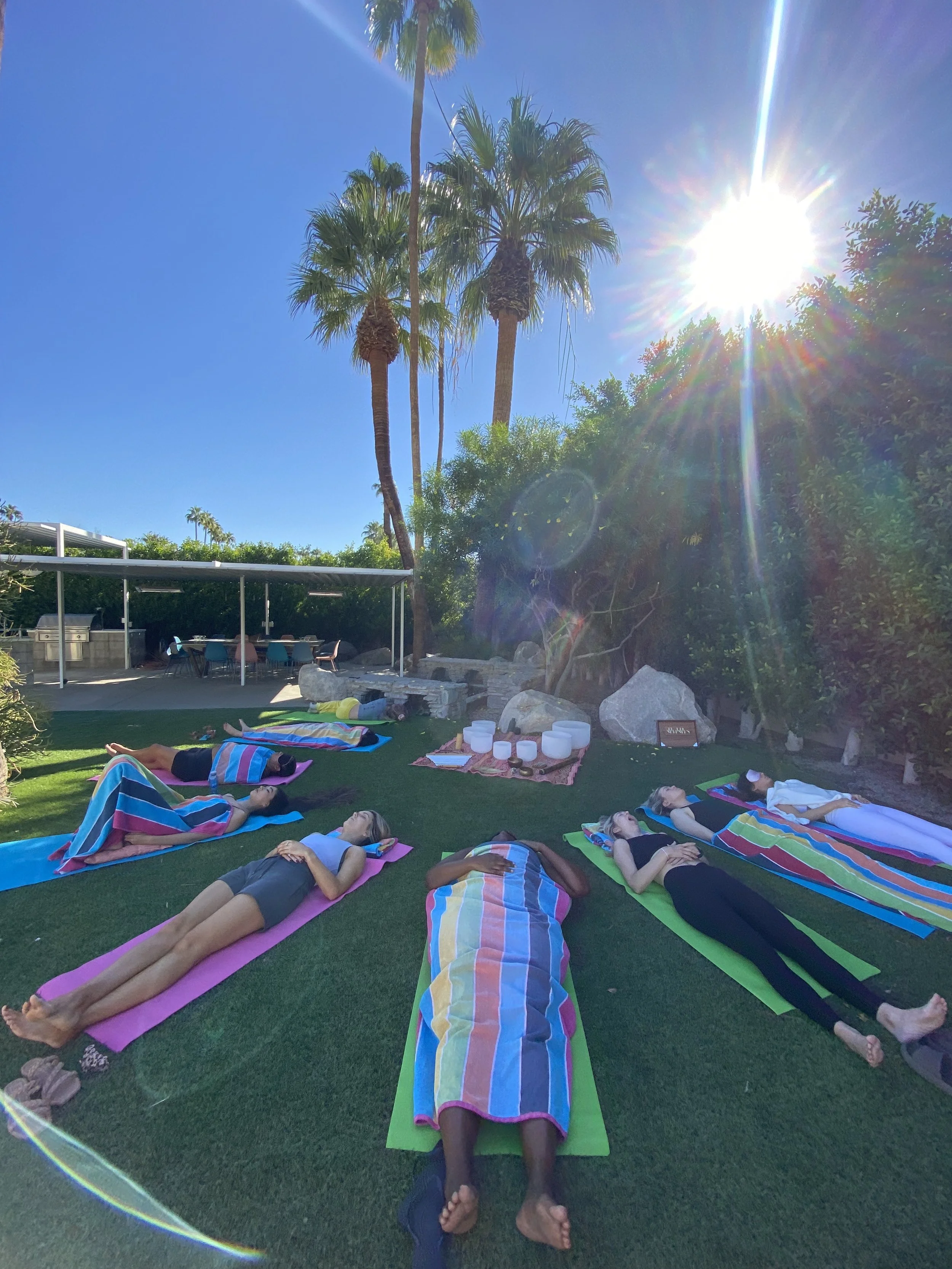 Private Sound Bath - Locations: Palm Springs + Joshua Tree + Yucca ...