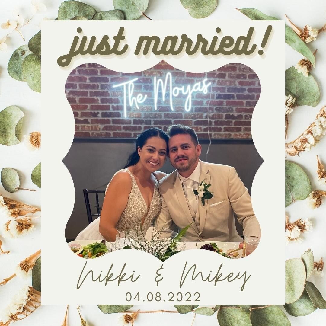 Congratulations on your wedding day Nikki and Mikey.  We are wishing you a lifetime of love and happiness as you begin your new life together. @_nikkimoya 
&bull;
&bull;
&bull;
#SFSDC #SFSdancecenter #SFSDCkeepdancing #SFSdanceSTRONG #SFSdanceFAMILY 