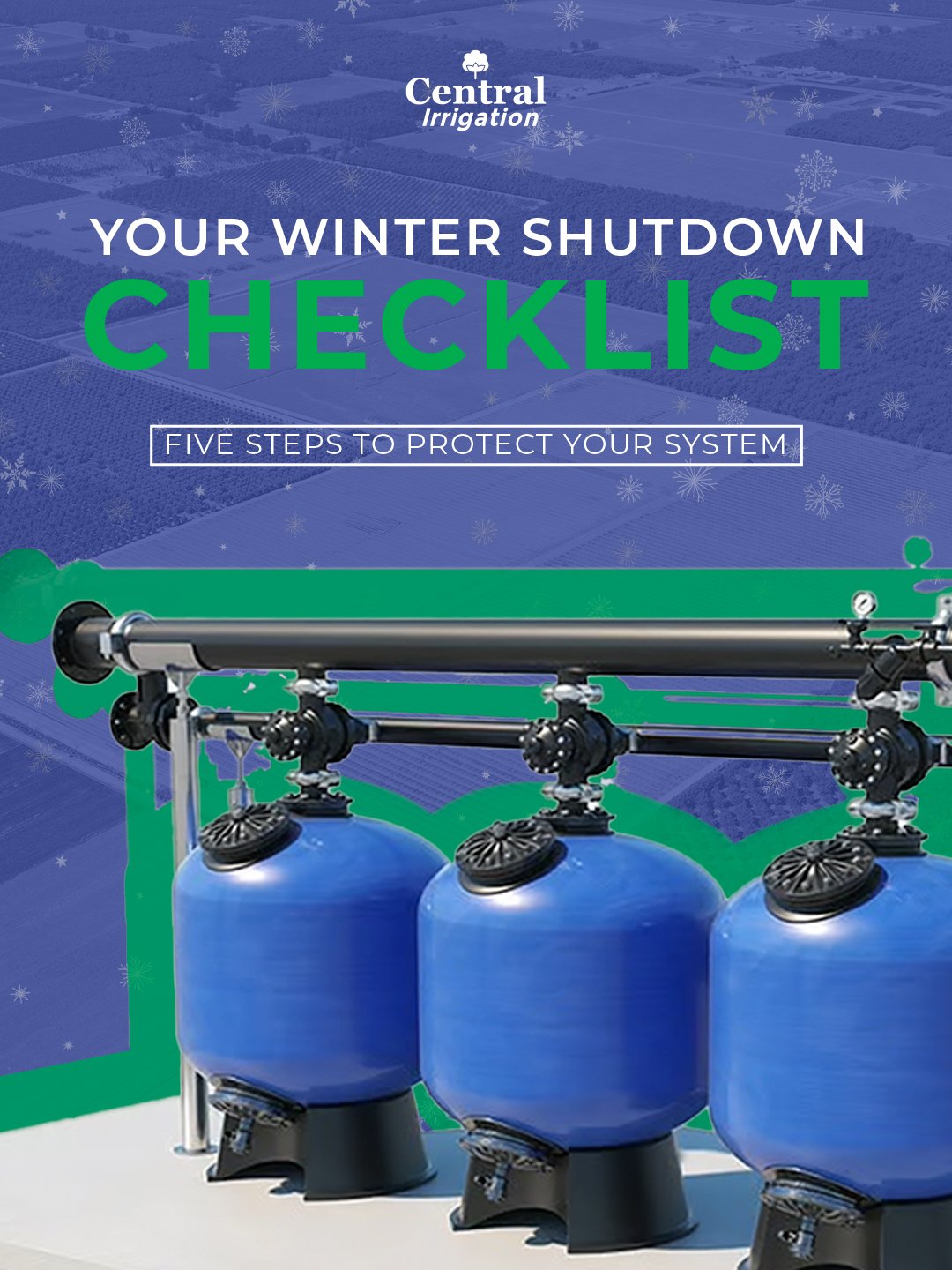 Post-harvest Shutdown means prep-work. ✔️
Trust the Central Irrigation crew to get it done right.

#CentralIrrigation
#IrrigationSolutions
#SmartFarming
#PrecisionIrrigation
#AgTech
#EfficientFarming
#GrowSmarter
#FarmInnovation