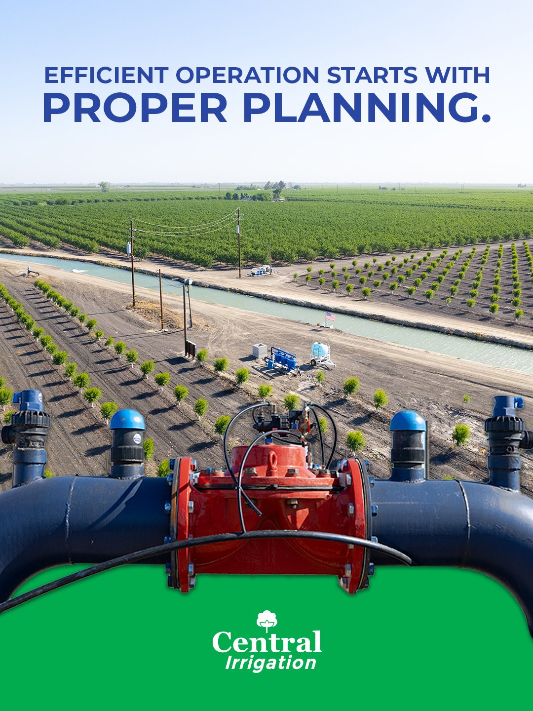 Your pump sets the pace. When it performs, everything flows.

#PumpPerformance #IrrigationSystems #SmartWater #AgInfrastructure