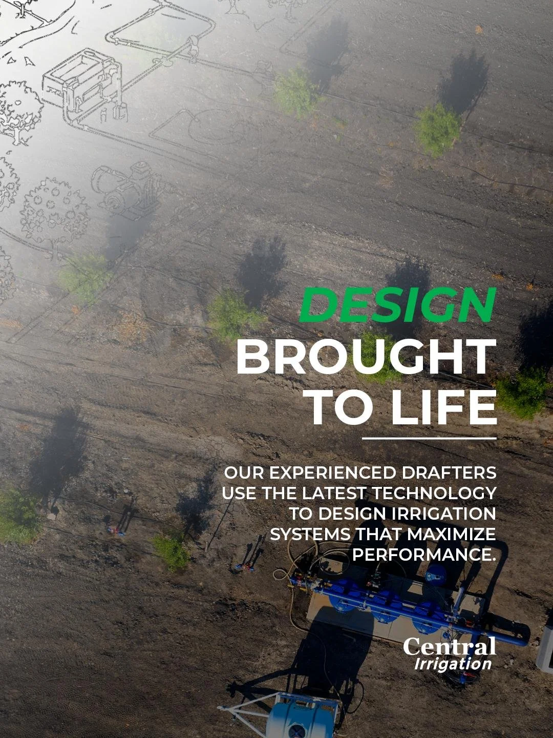 Smart design starts below the surface.

#IrrigationDesign #AgInnovation #CentralIrrigation