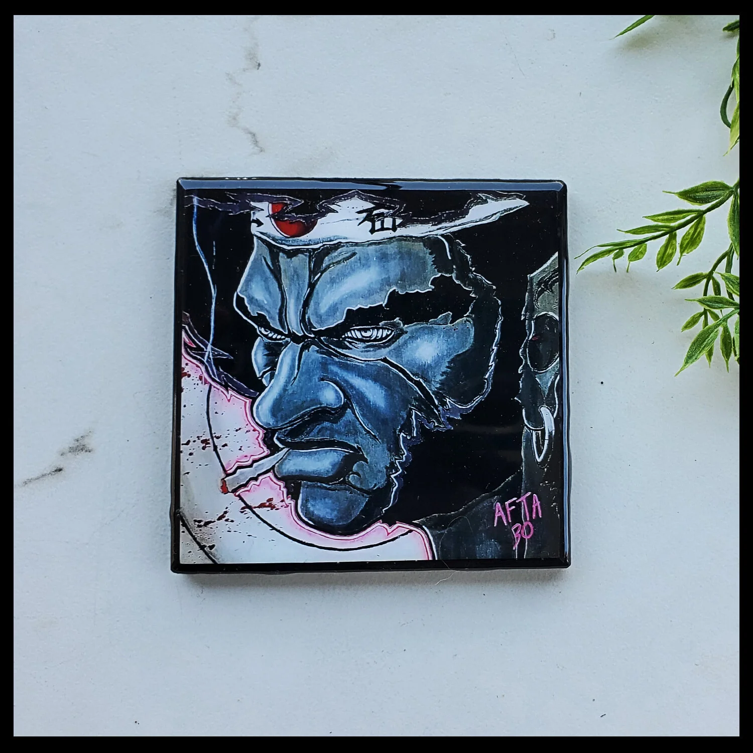 Afro Guy Coaster