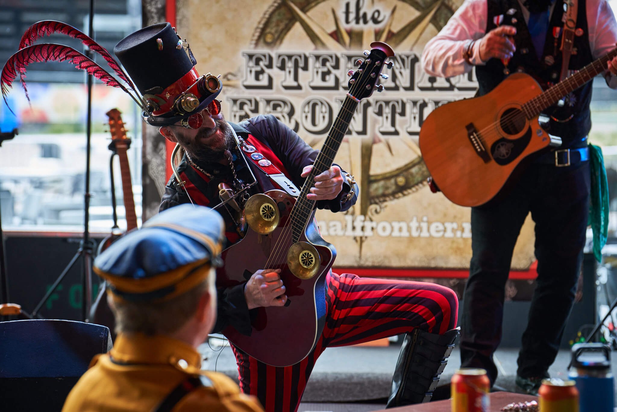 Lehigh Valley PA Event Photographer - Bethlehem Steam Fest Convention the geek grid studios steampunk the eternal frontier band.jpg