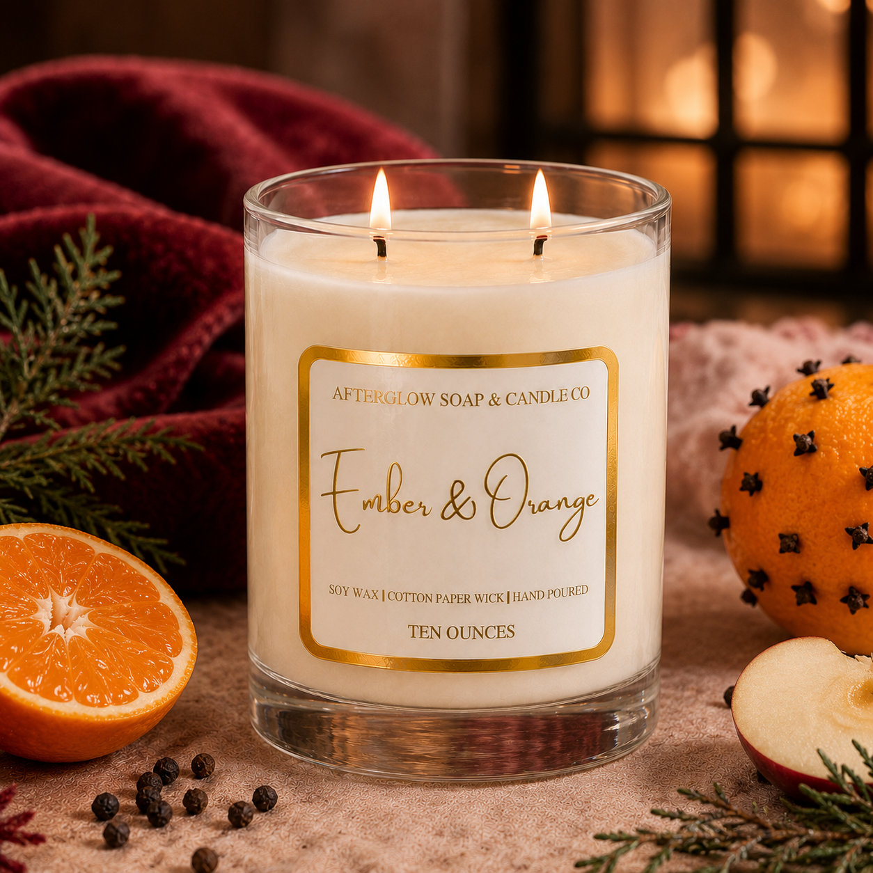 Ember + Orange Candle