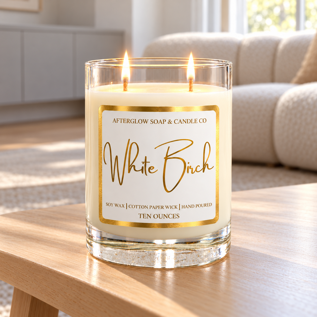 White Birch Candle