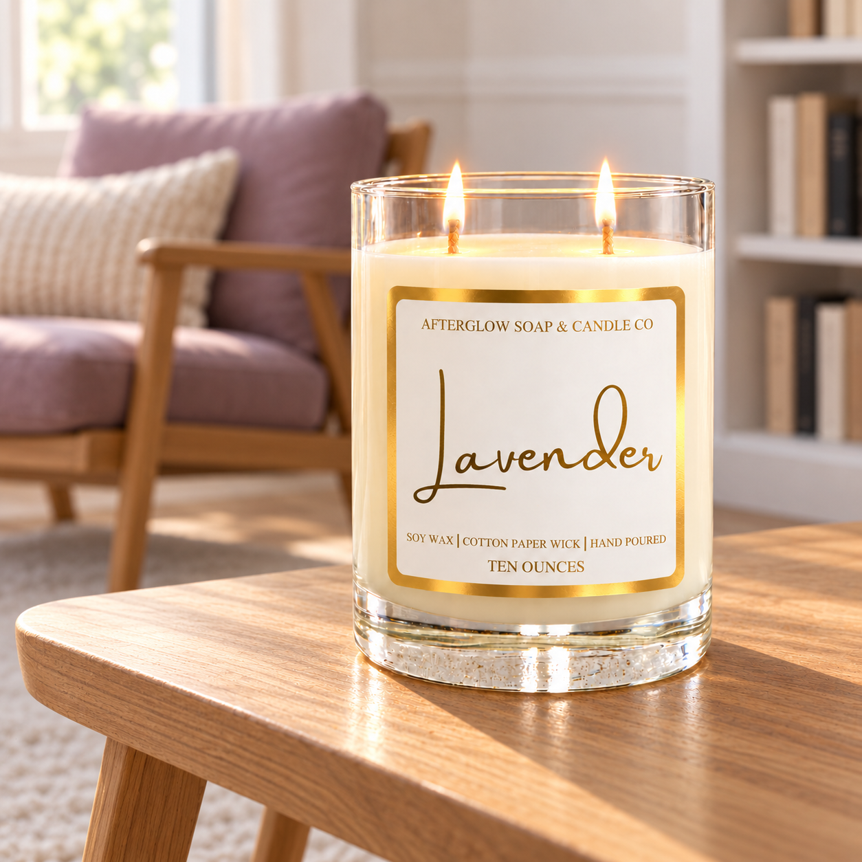 Lavender Candle