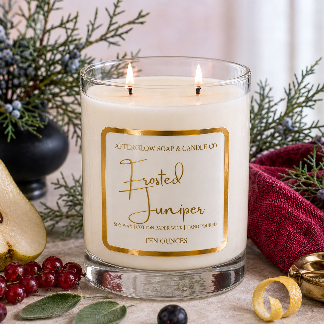 Frosted Juniper Candle