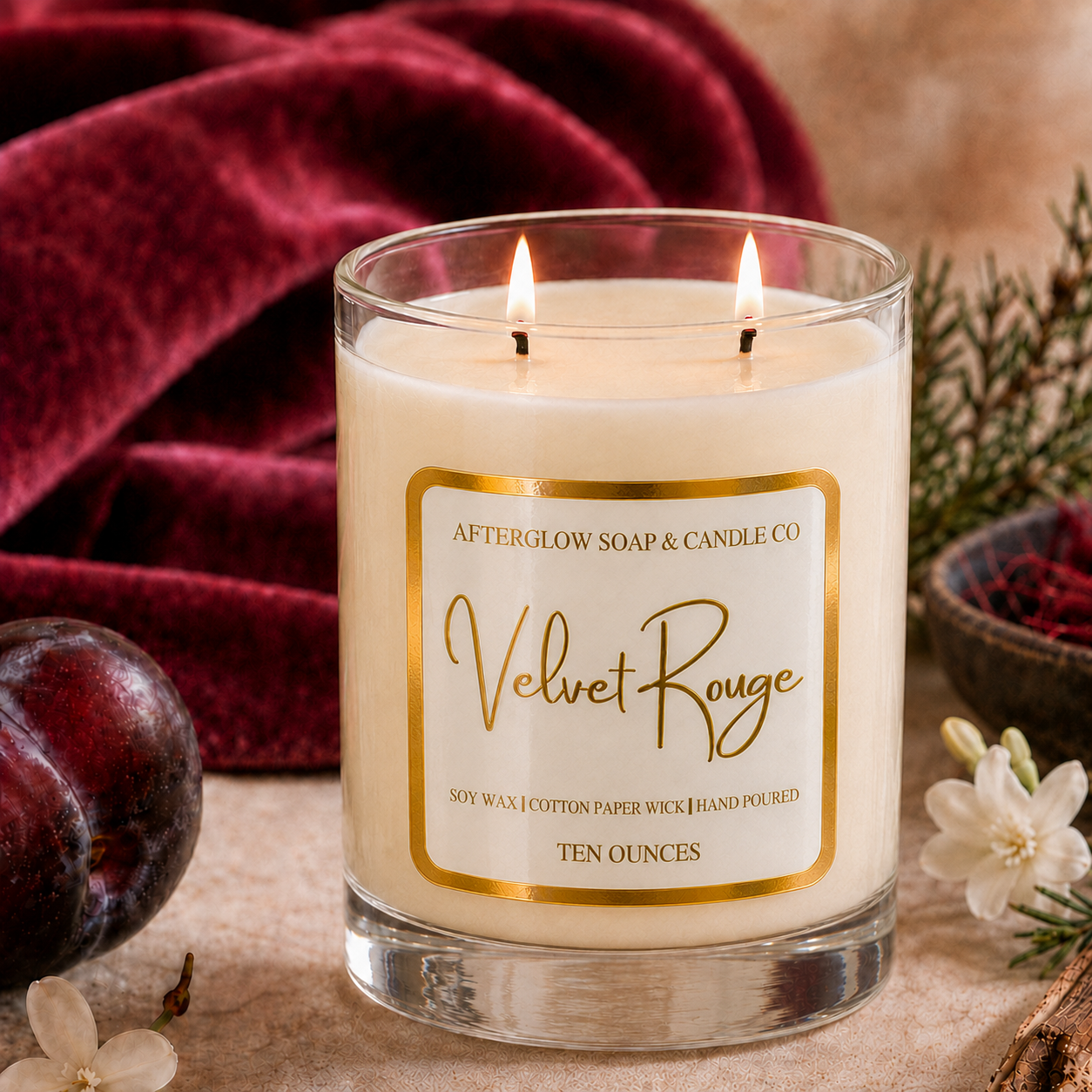 Velvet Rouge Candle