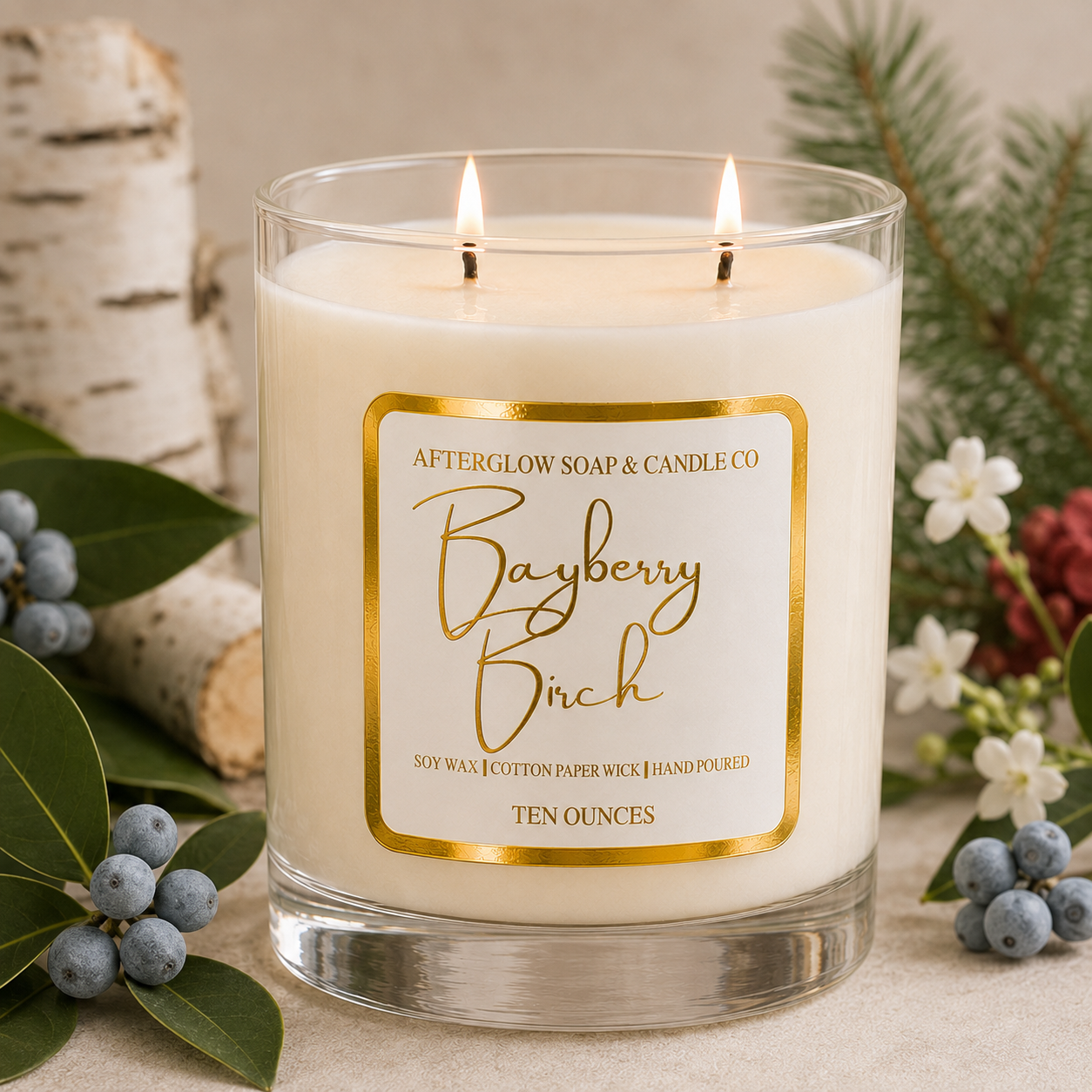 Bayberry Birch Candle
