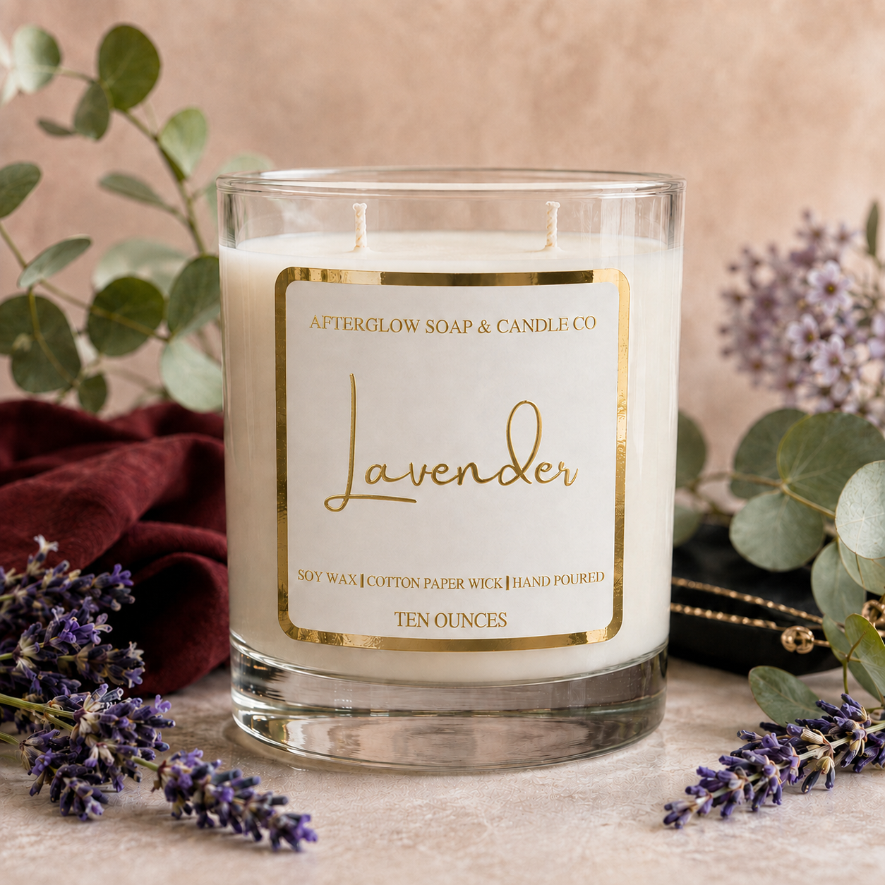 Lavender Candle