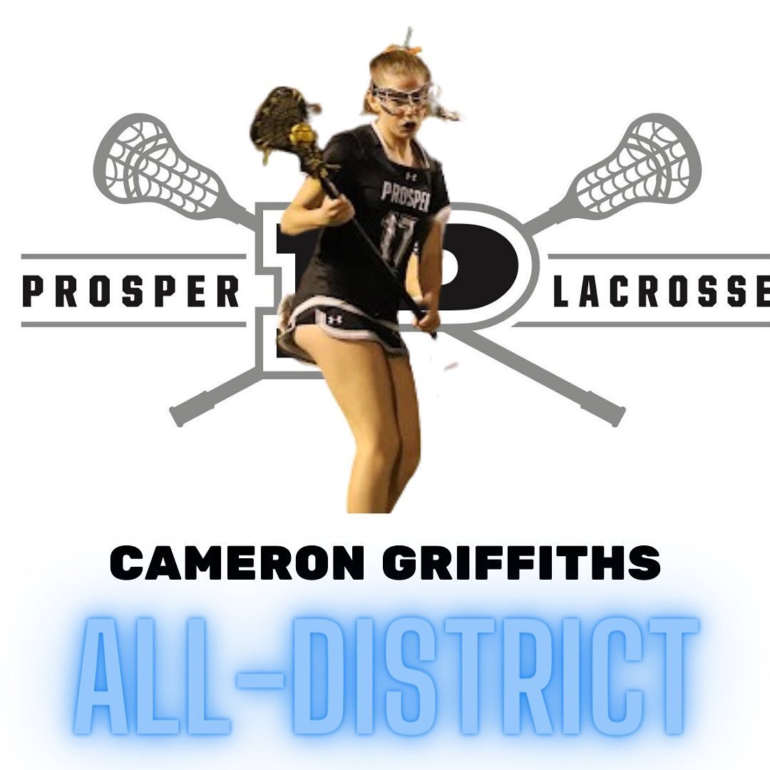 Congrats to Cameron Gritfiths on 2024 North Texas All-District!!