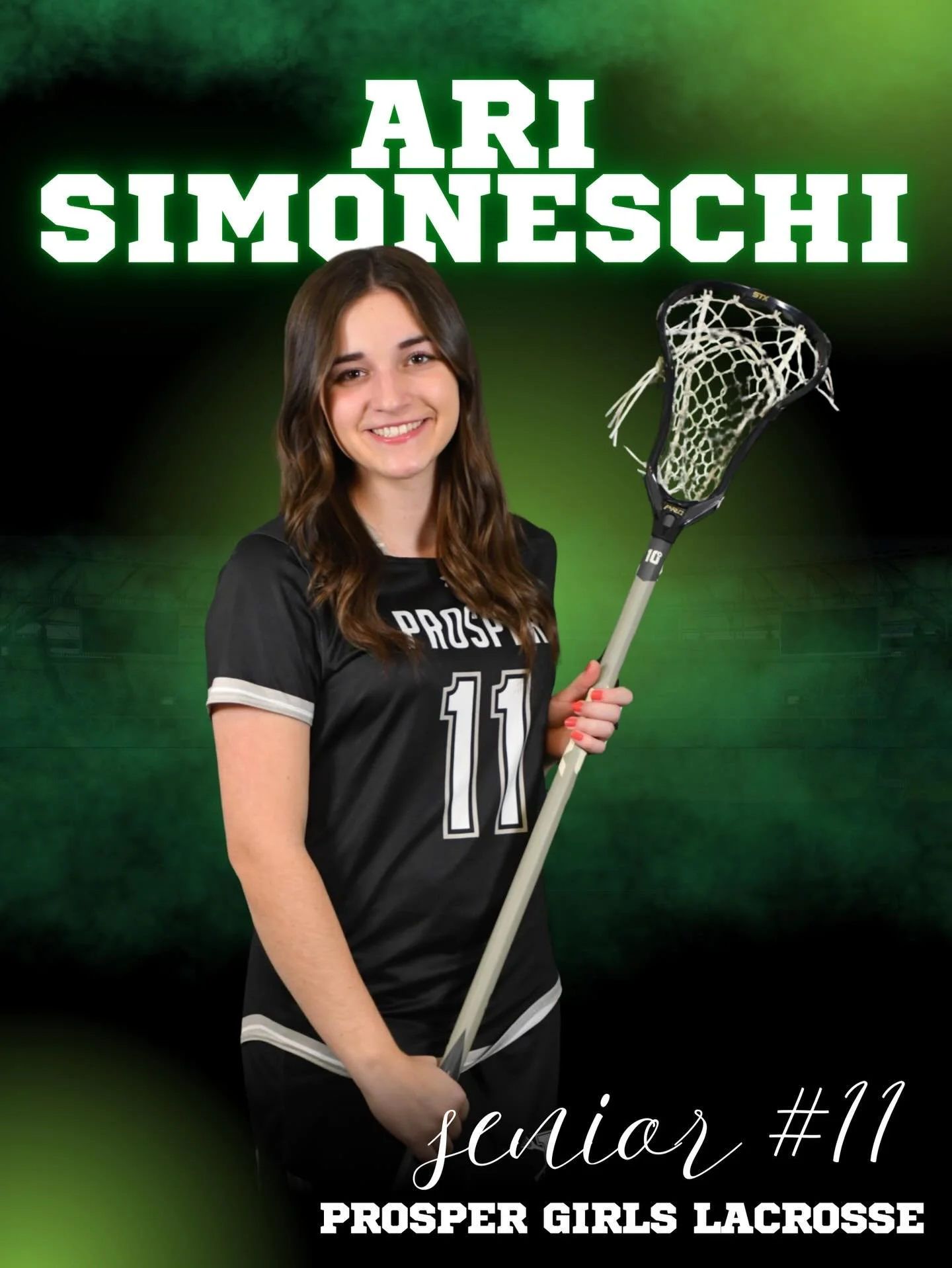 ⭐️ Senior Spotlight ⭐️

We&rsquo;re excited to spotlight our incredible Prosper Lacrosse seniors Ari Simoneschi!

She&rsquo;s been playing lacrosse since 10th grade and has been a rock on defense ever since. She&rsquo;s fun to be around and always re