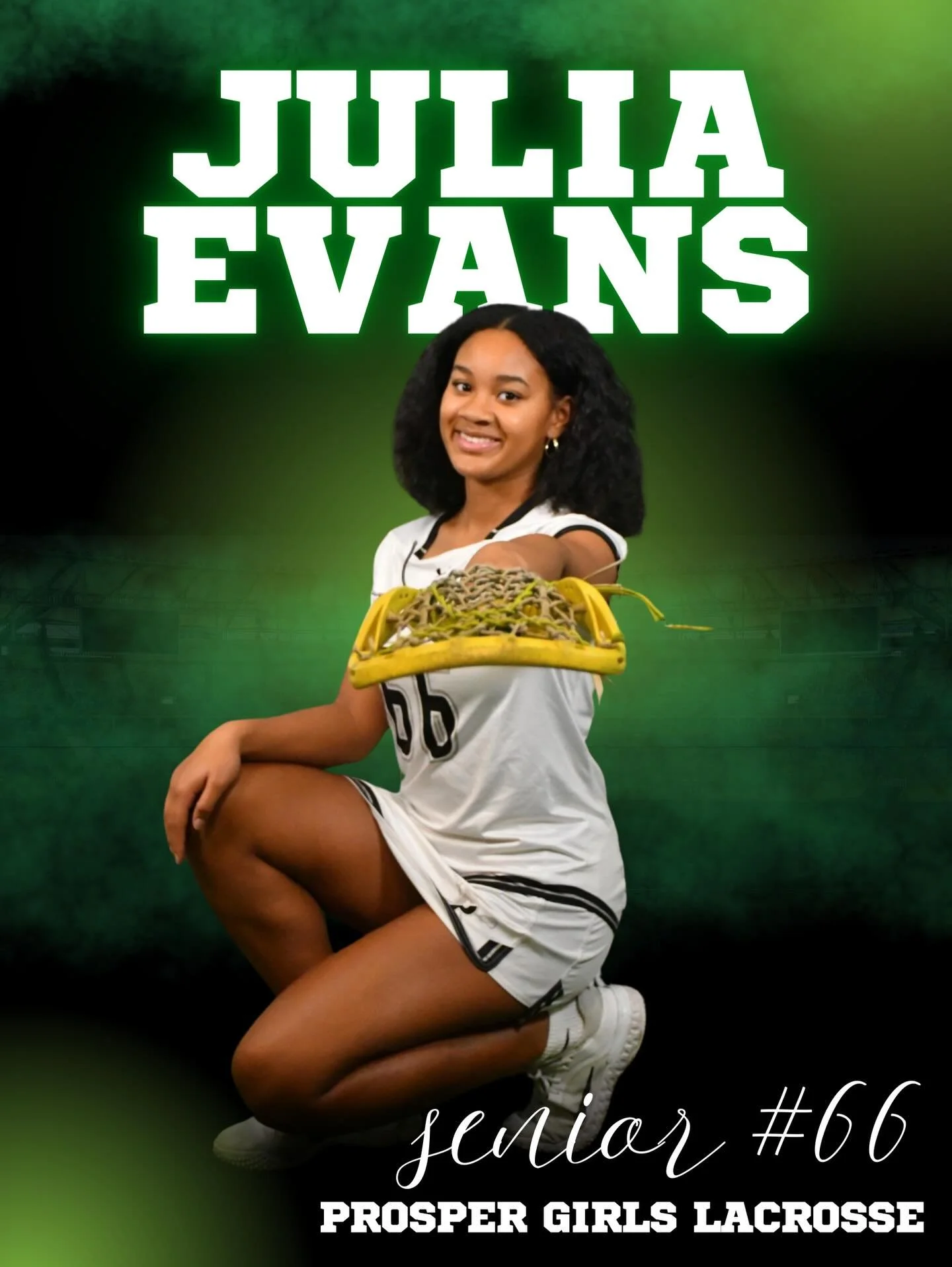⭐️ Senior Spotlight ⭐️

We&rsquo;re excited to spotlight our incredible Prosper Lacrosse seniors Julia Evans!

She&rsquo;s been playing since 4th grade and has grown into a strong midfielder. A two-year captain and All-District honoree, she&rsquo;ll 