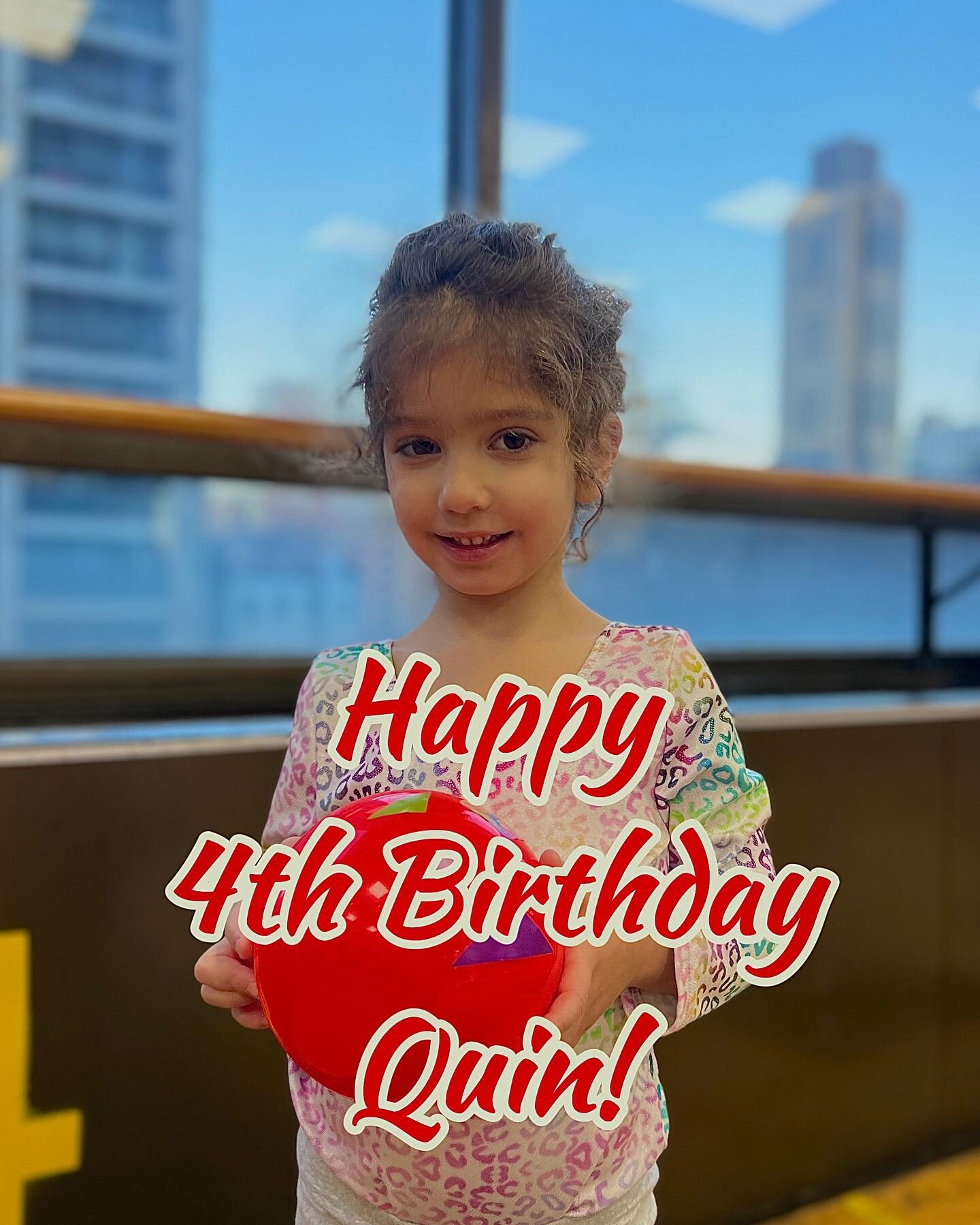 Happy Birthday to our beautiful Quin! Keep shining sweetie💕 We love you &hearts;️