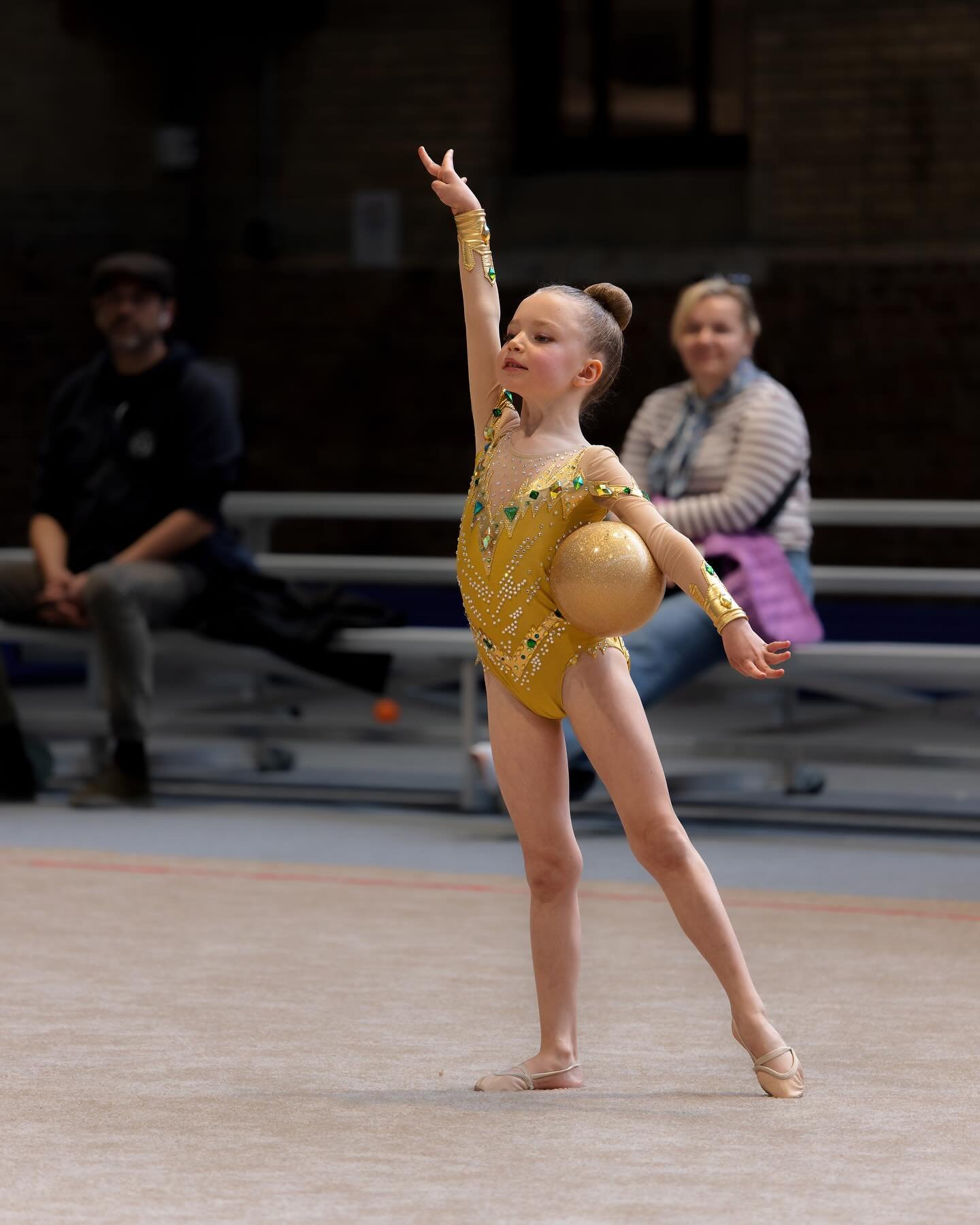 Our graceful Arina performing for the first time as Level 3 this year! I can&rsquo;t be more proud to finally see you performing on the carpet! 

Keep working hard to reach your dreams! 💛

Huge thank you to @belorunov for capturing the most beautifu