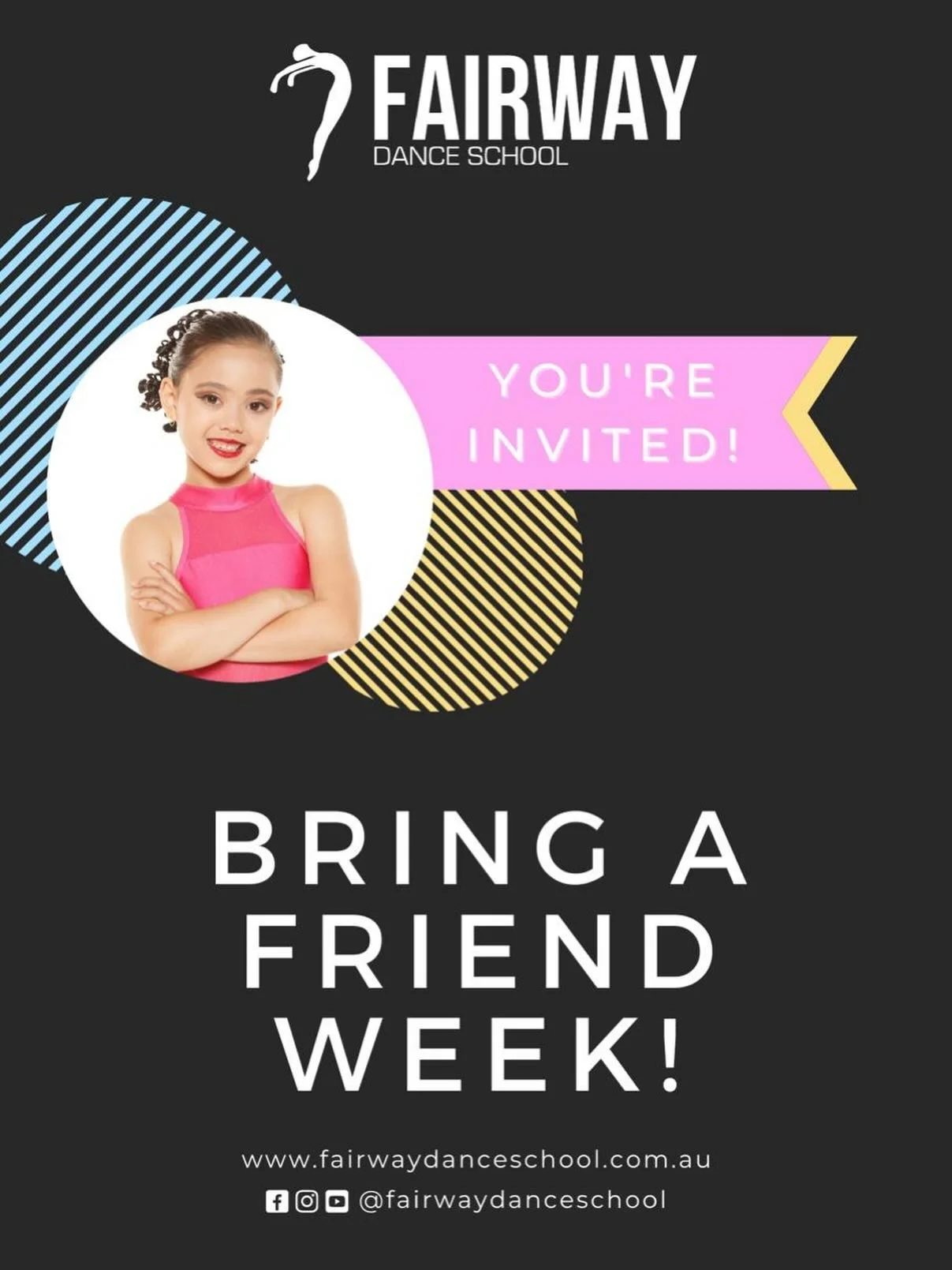 Bring a Friend Week is still happening 🤍✨

If your bestie missed out last week, don&rsquo;t worry they can join us this week or ANY week for a FREE trial class 🩷

Dance is always better with friends 💃🏼

DM us now or get in touch with your teacher