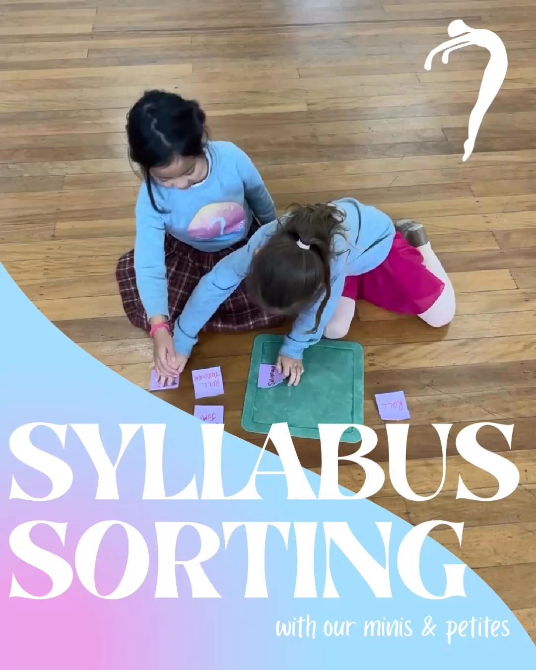 Our little choreographers✨ This week in class our Minis &amp; Petites were tasked with growing their understanding of choreography and improvisation!

They started by identifying steps from their syllabus work and sorting them into two groups: statio