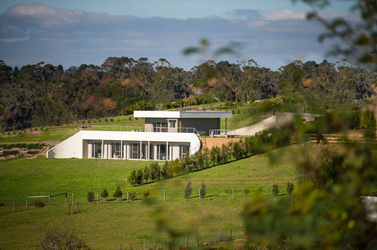 Earth Shelter Home, innovative underground luxury house — Olsson Building