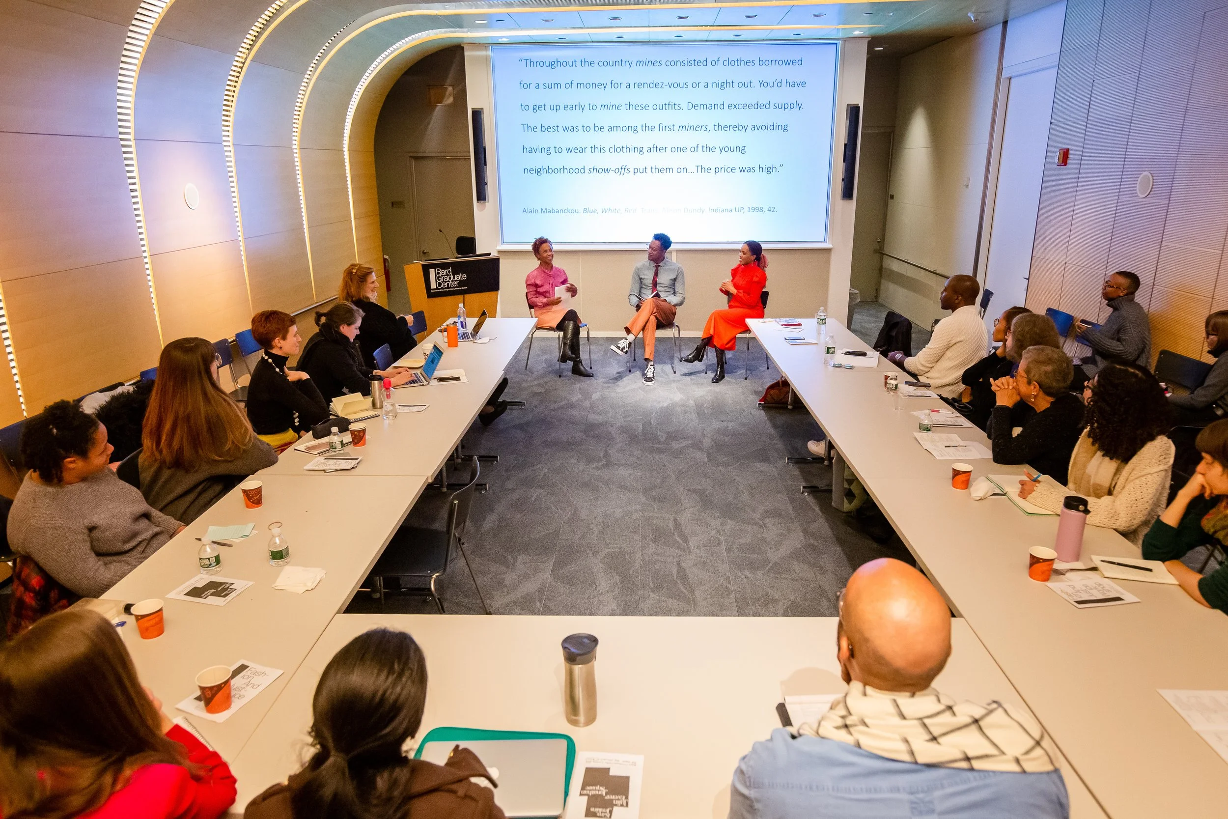 Fashion and Justice Workshop
Bard Graduate Center, 2019