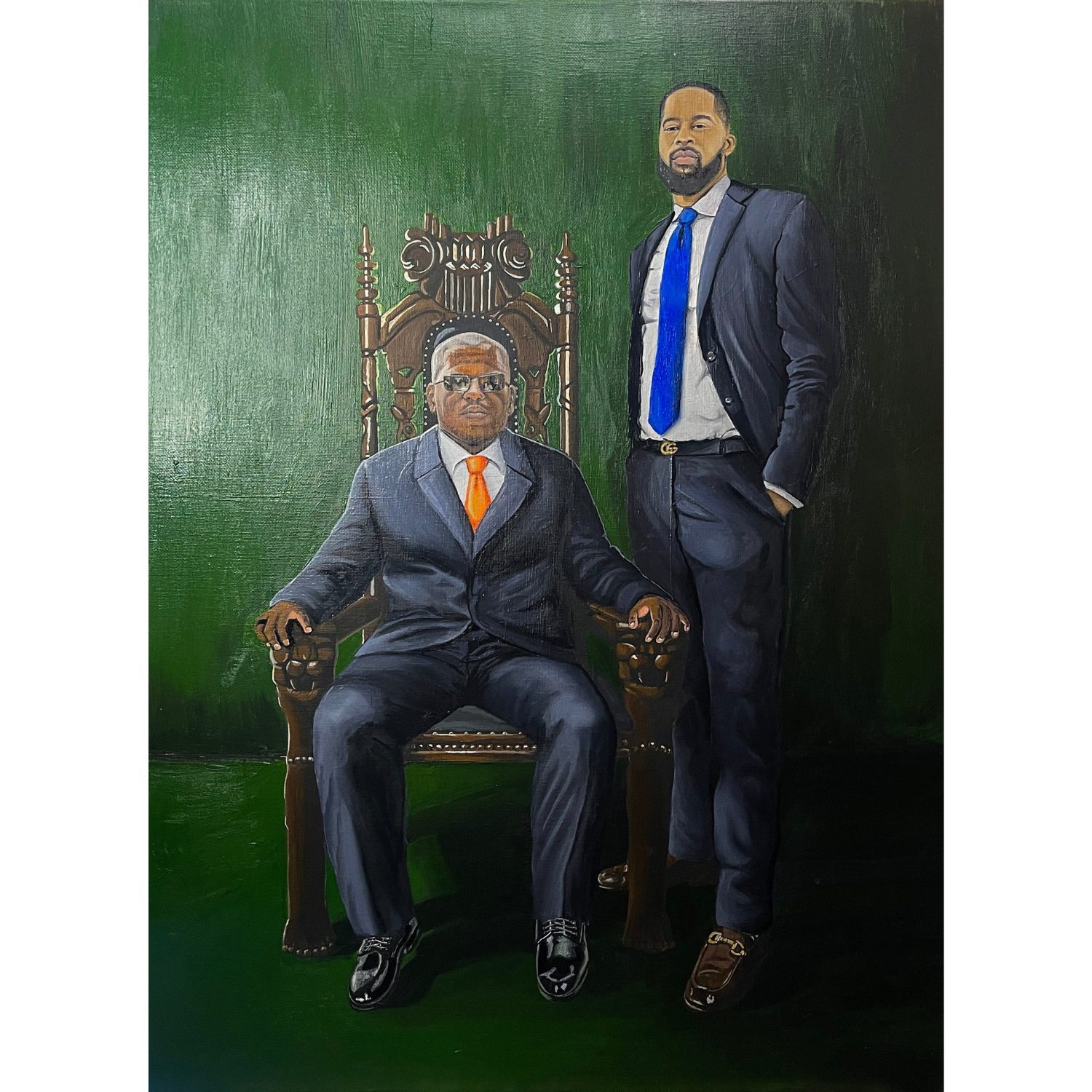 Commissioned, 2024
Oil and Acrylic on canvas
18"X24"

Private Collection