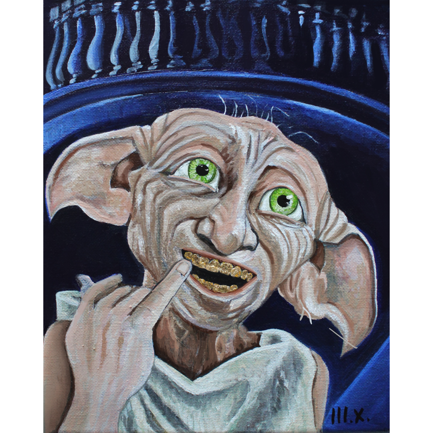 Free Elf, 2024
Acrylic on canvas 
8"X10"
Sold

Black Girl Art Show,  Washington, DC