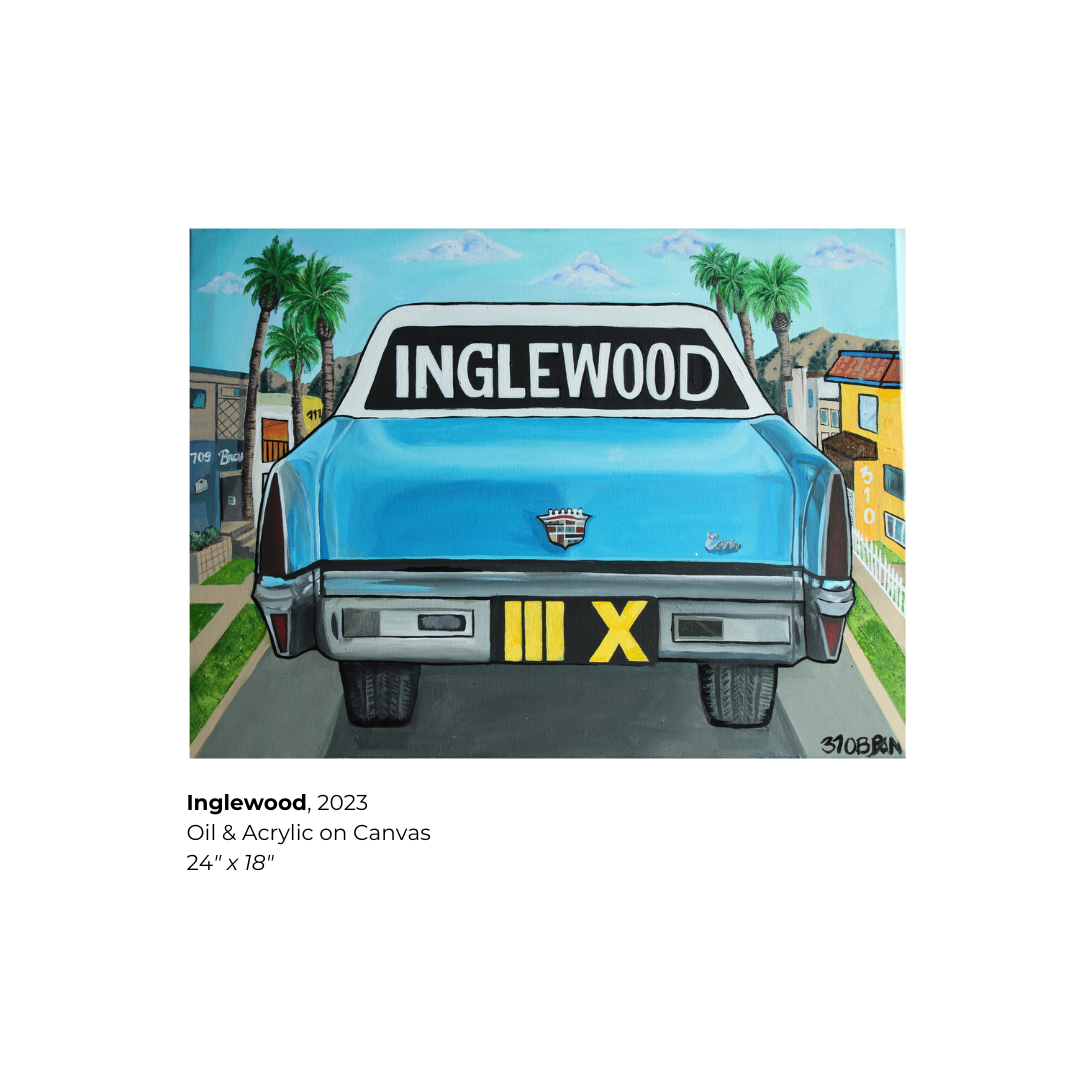 'Inglewood' Original Oil and Acrylic Painting
