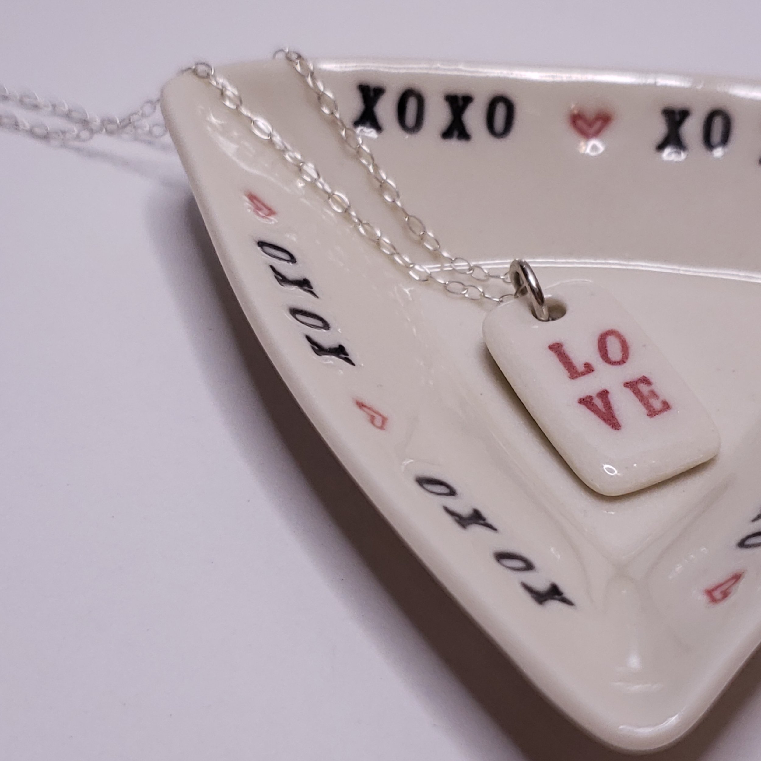 Red LOVE Necklace in XOXO Trinket Dish.jpg