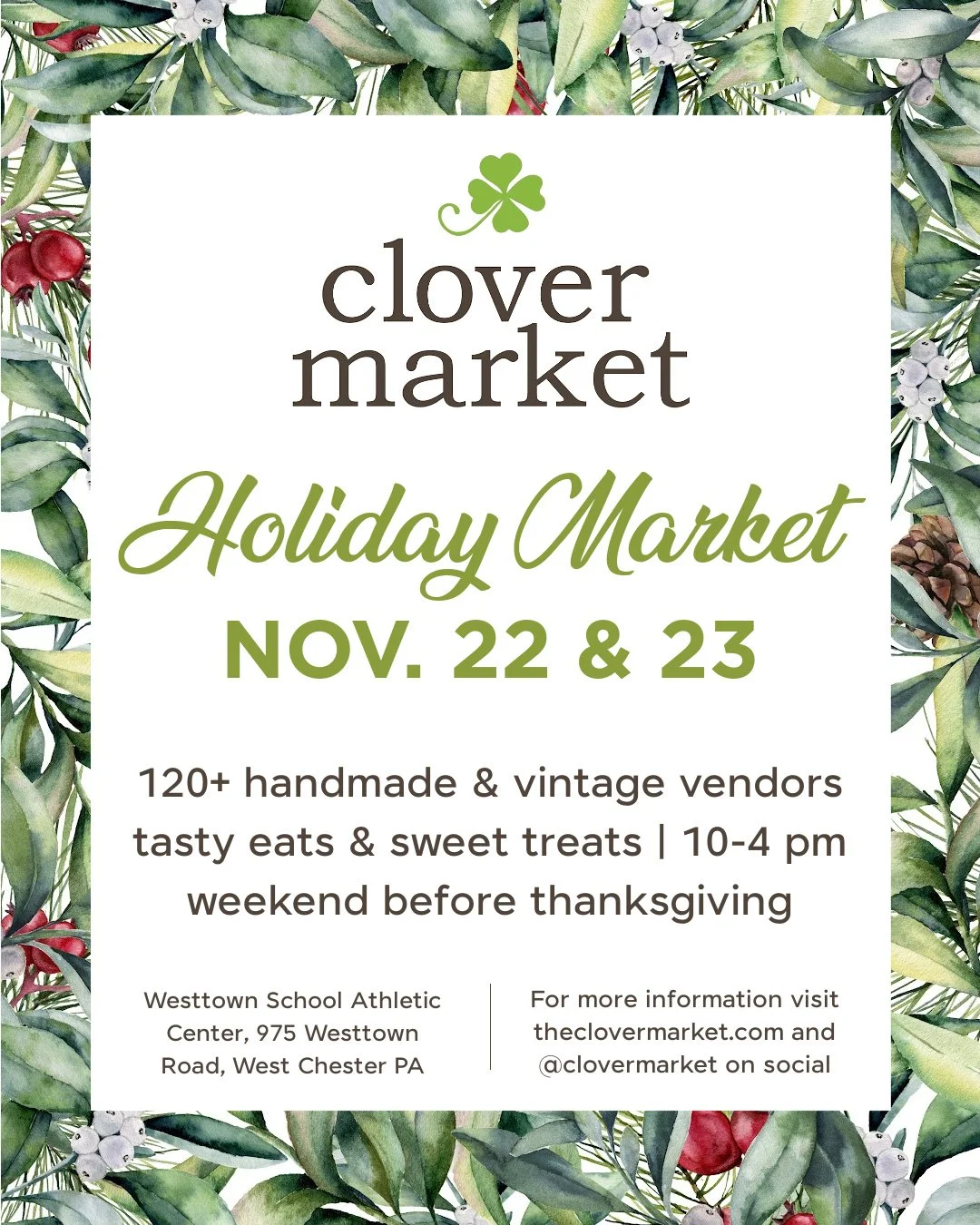 Clover Market Holiday Market