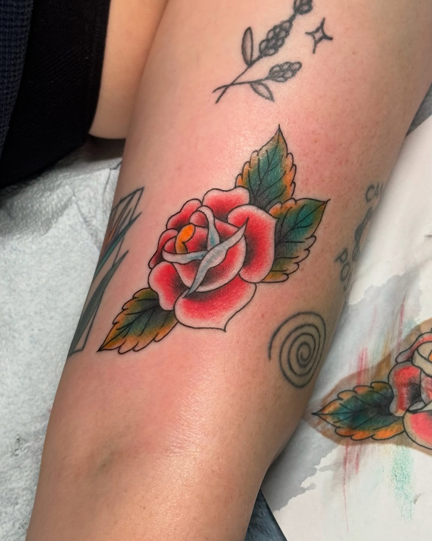 Katherine always wanted to get matching tattoos! I was there when she originally got this rose. I&rsquo;m happy to carry a piece of her with me.

Grieving her has changed me as a person. I feel so lucky to have known her. I&rsquo;ll miss her dearly. 