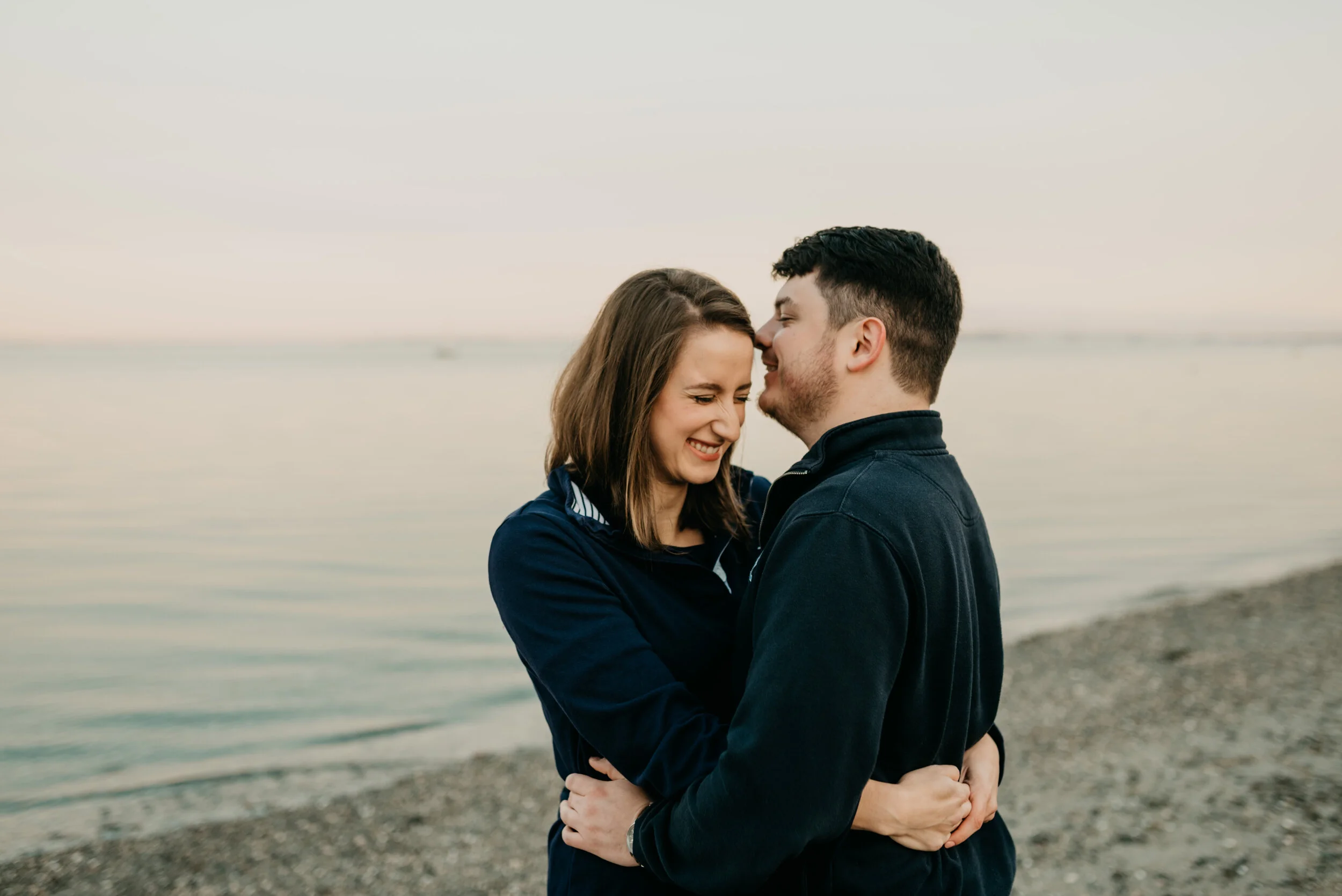 A Sunrise Engagement Session at Colt State Park