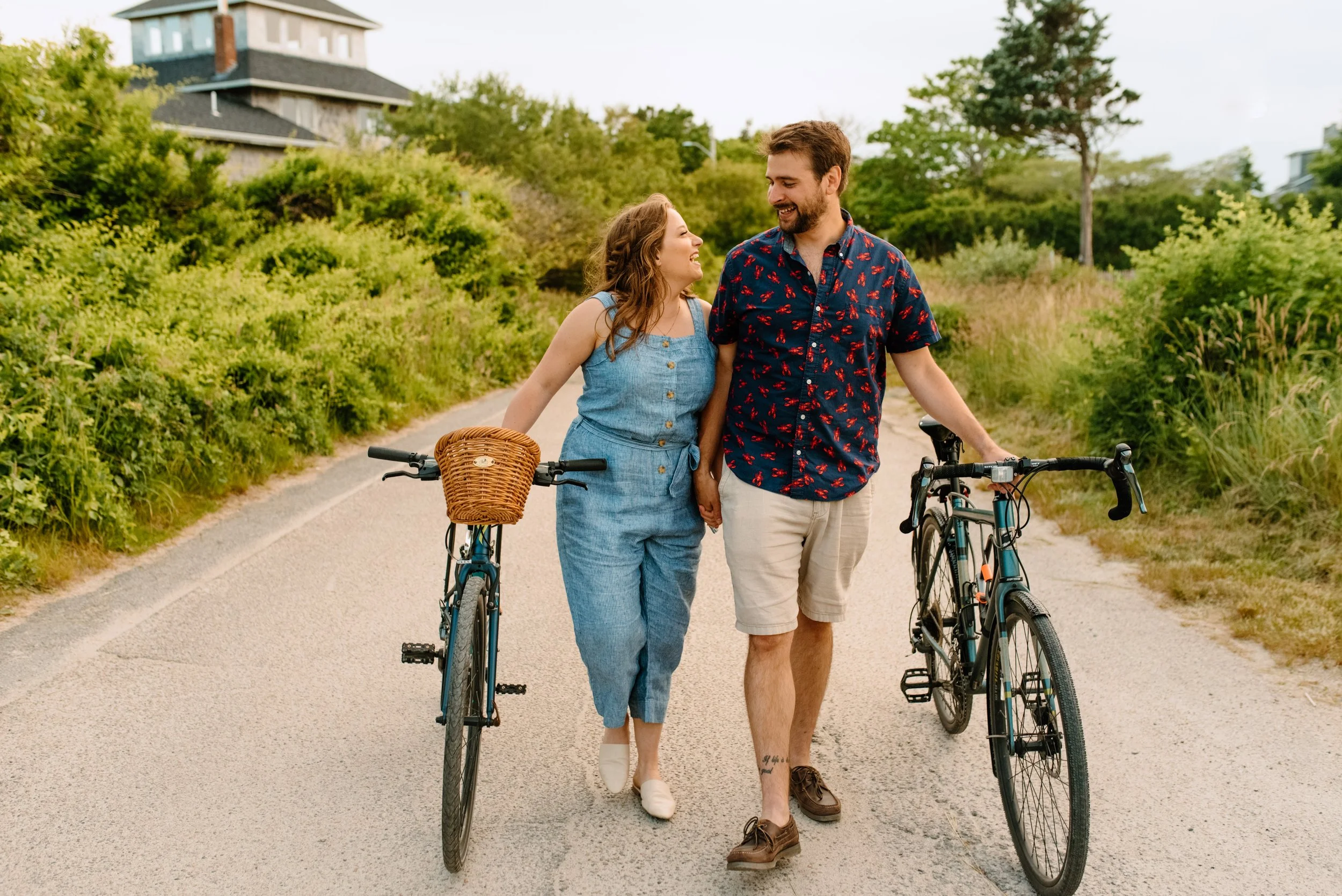 Cape Cod Bike Ride Engagement Session