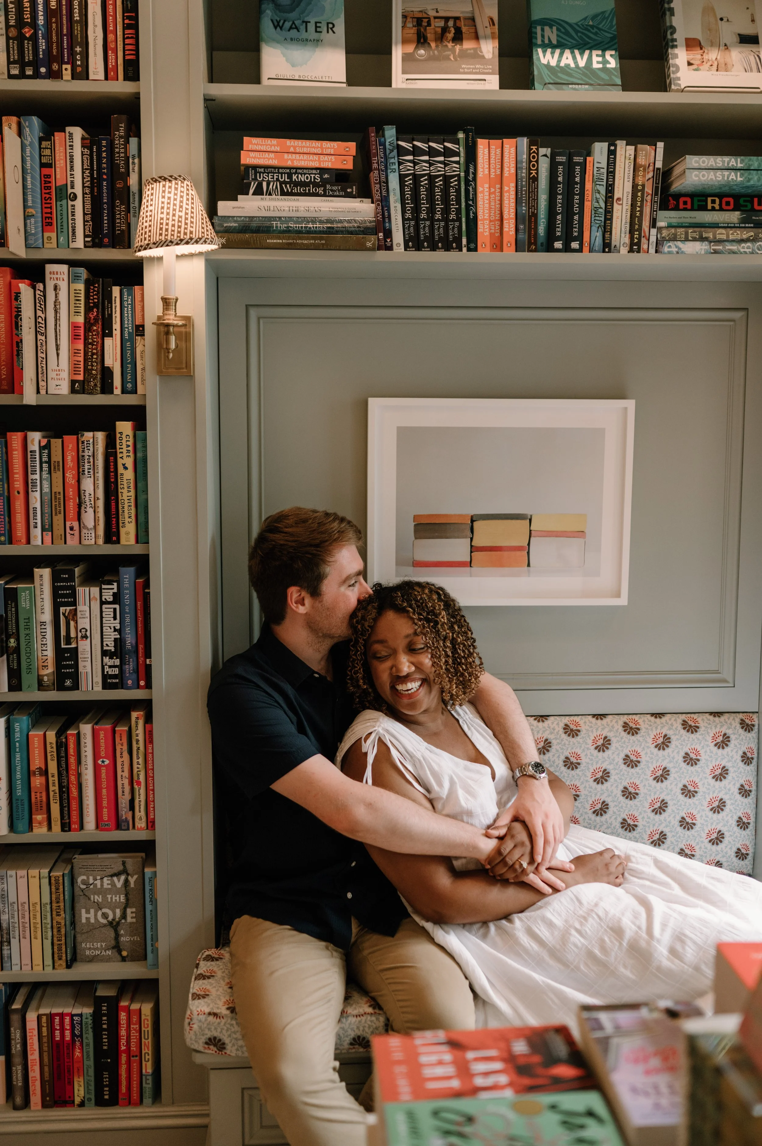 A Boston Engagement Session at Beacon Hill Books &amp; Cafe