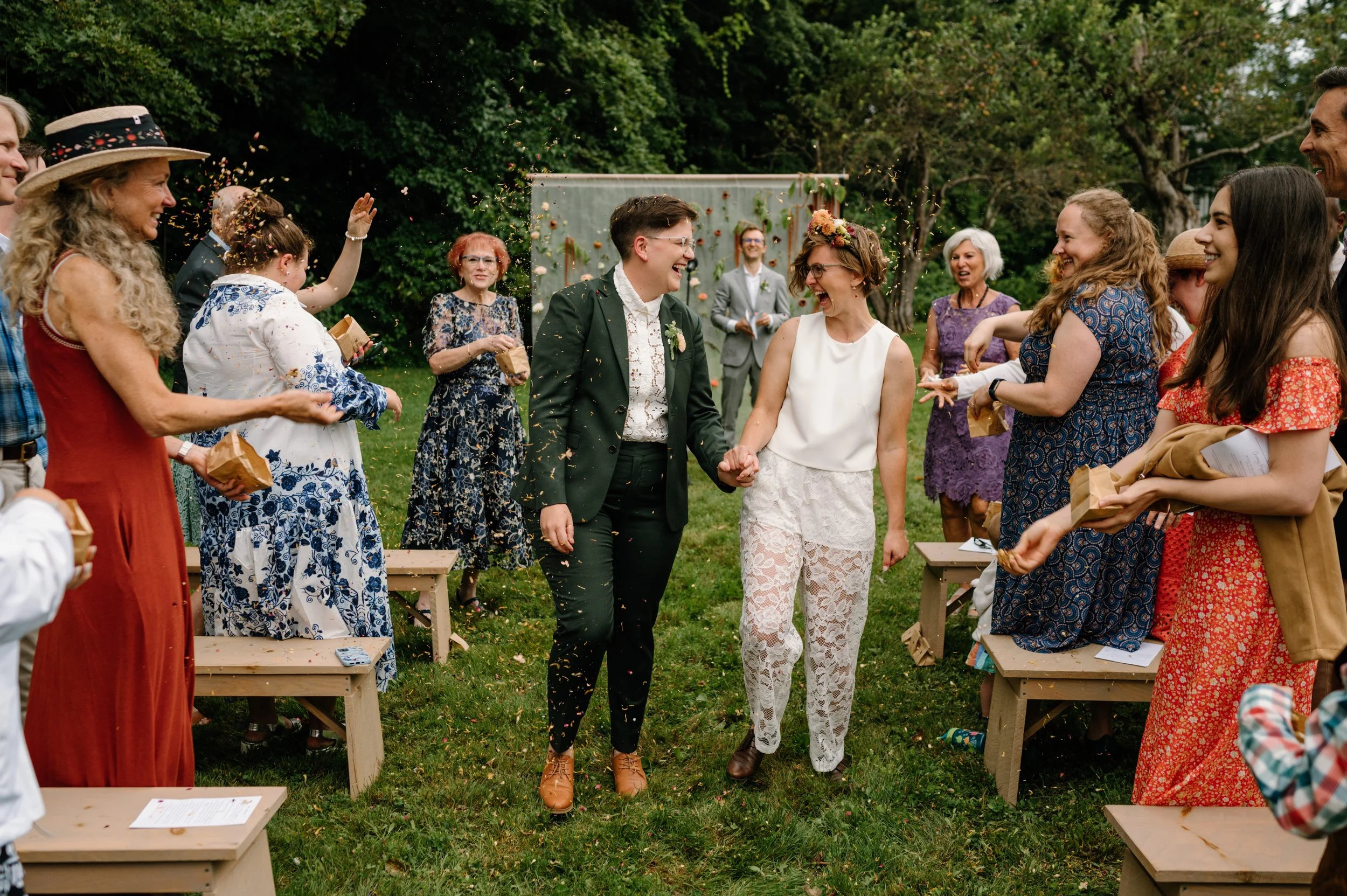 A Cozy Garden Wedding at Gloriosa &amp; Co