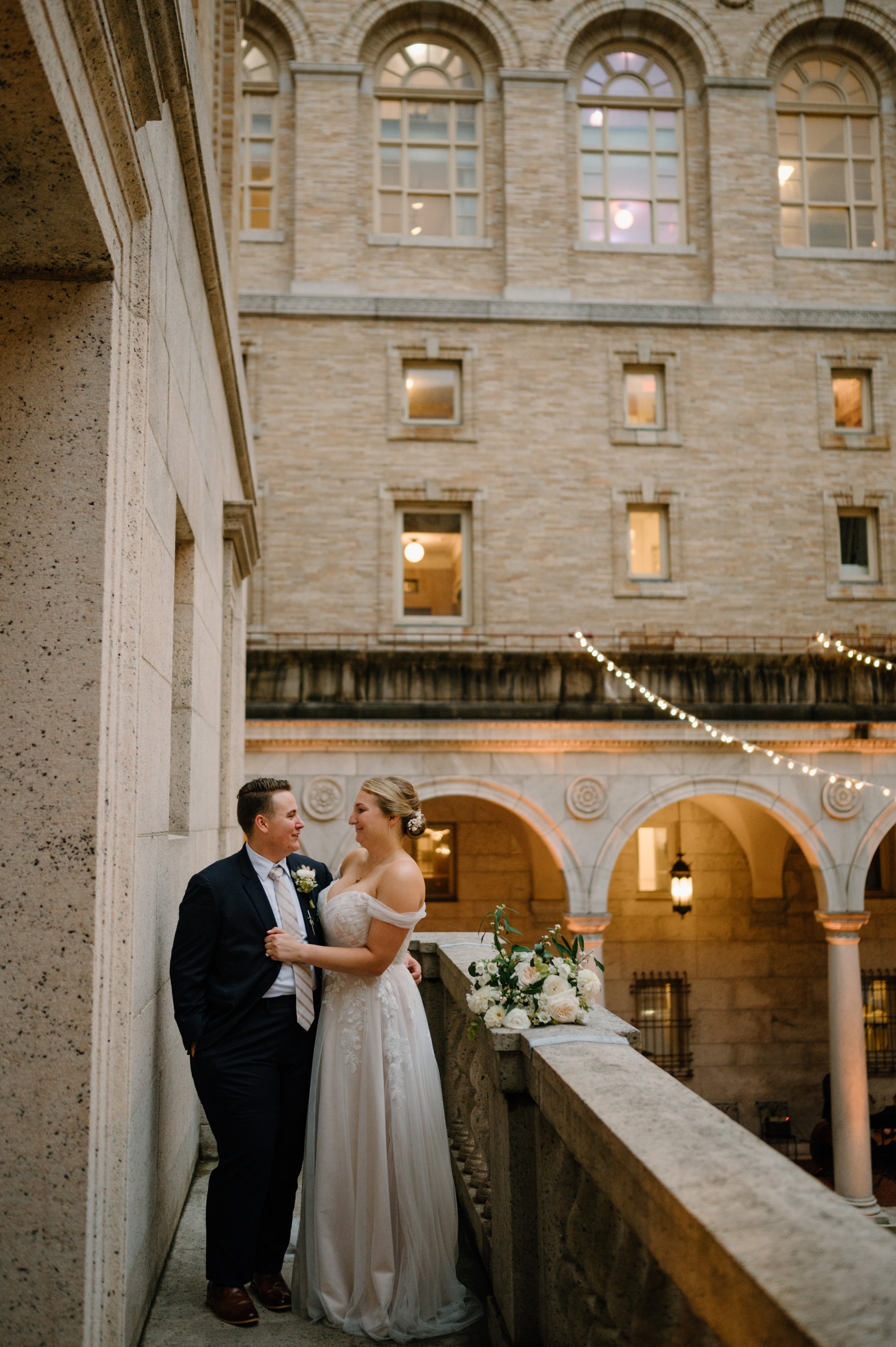 A Boston Public Library Wedding