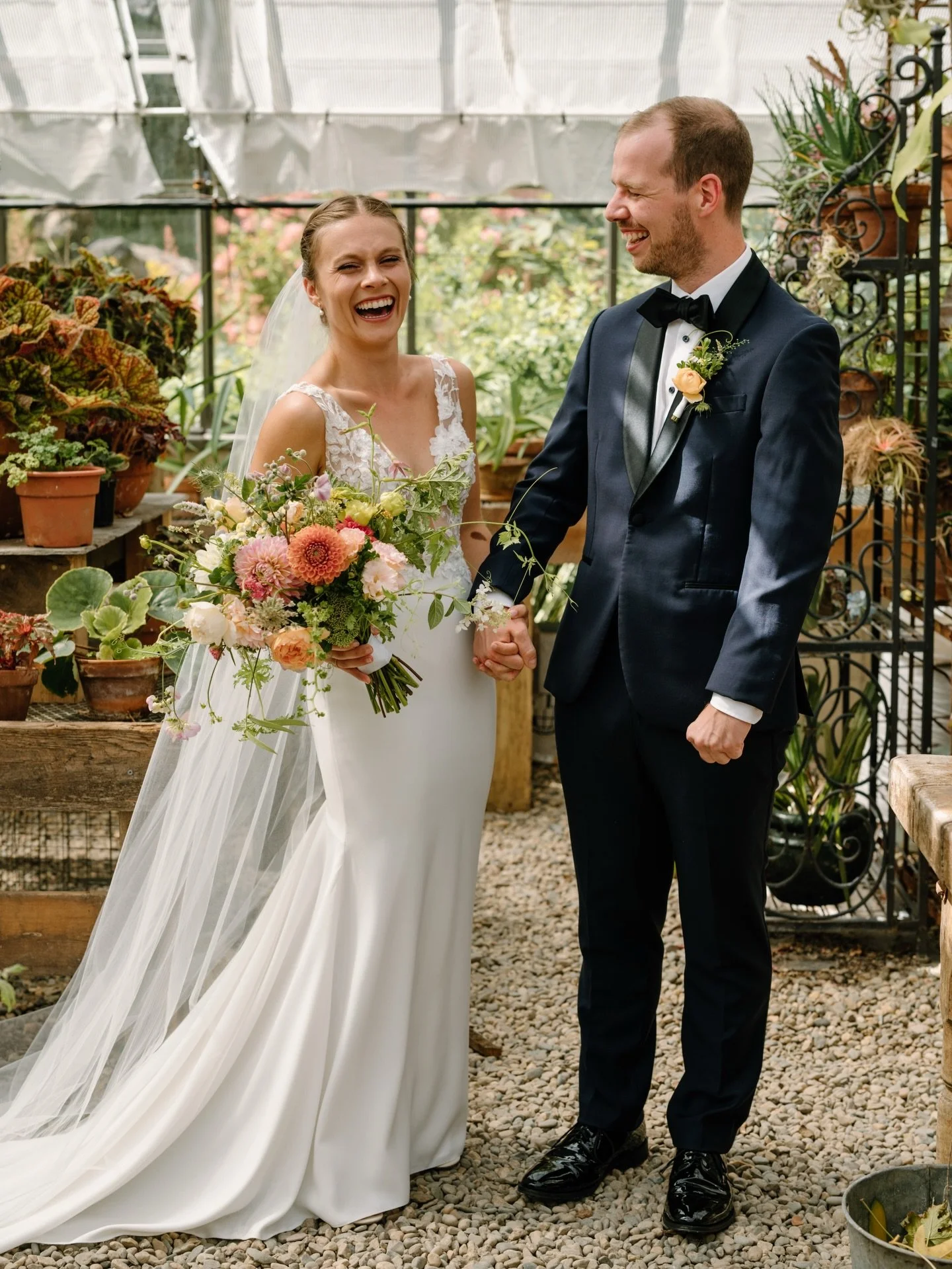 There are days that just hum with an energy that feels almost indescribable. The kind where you can feel the love in the room before you even step inside. D+R had that kind of day.

You could feel it in everything - the most beautiful sunny sky, a ga