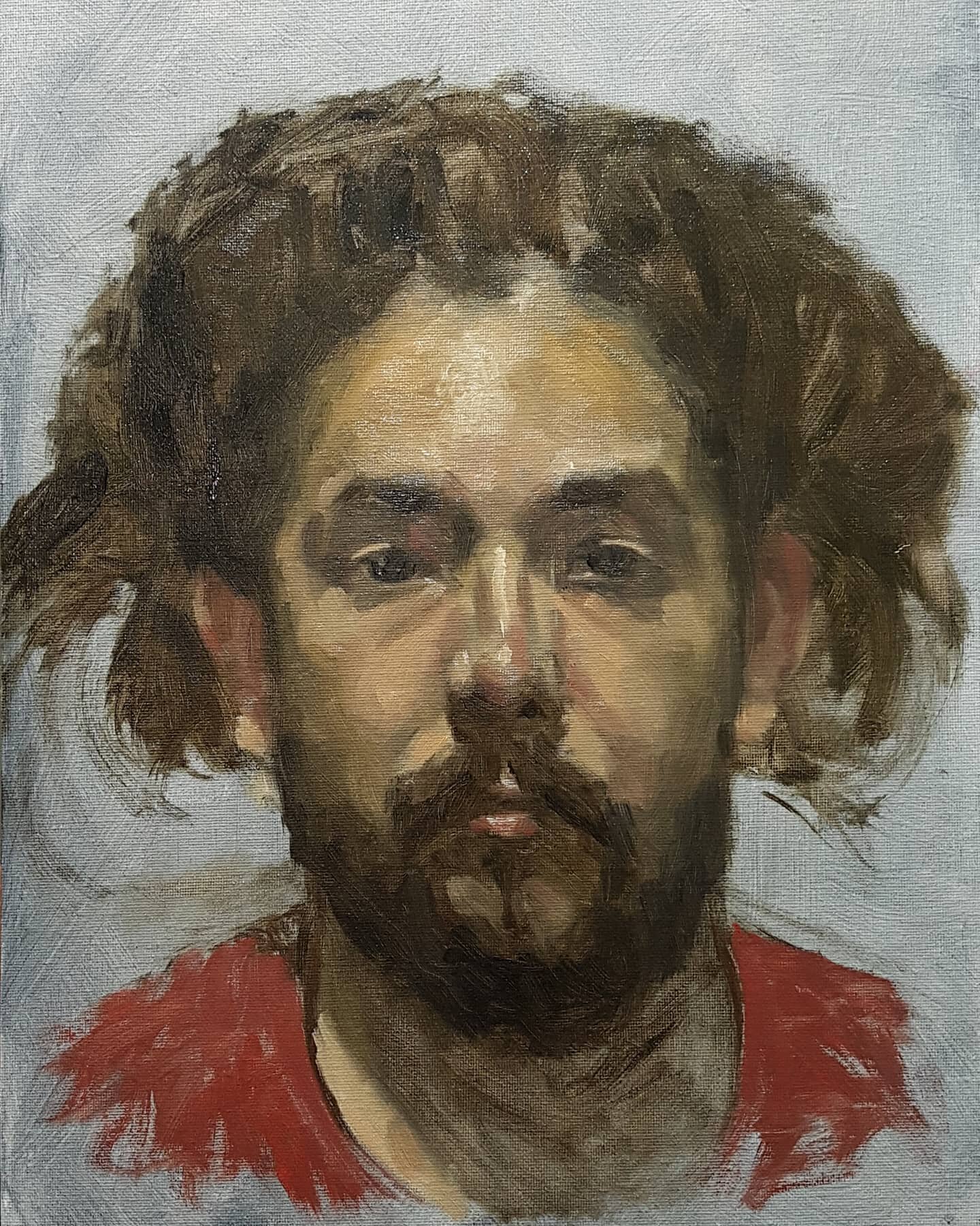Self portrait. Summer 2019
.
.
.
.
.
#badgalriri #draweveryday #dailyart #artoftheday #artcollective #drawing #draw #sketch #sketch_daily #sketch_dailies #painting #oilpaint #oilpainting #oilpaints #oilpaintings #selfportrait #portraitpainting #figur