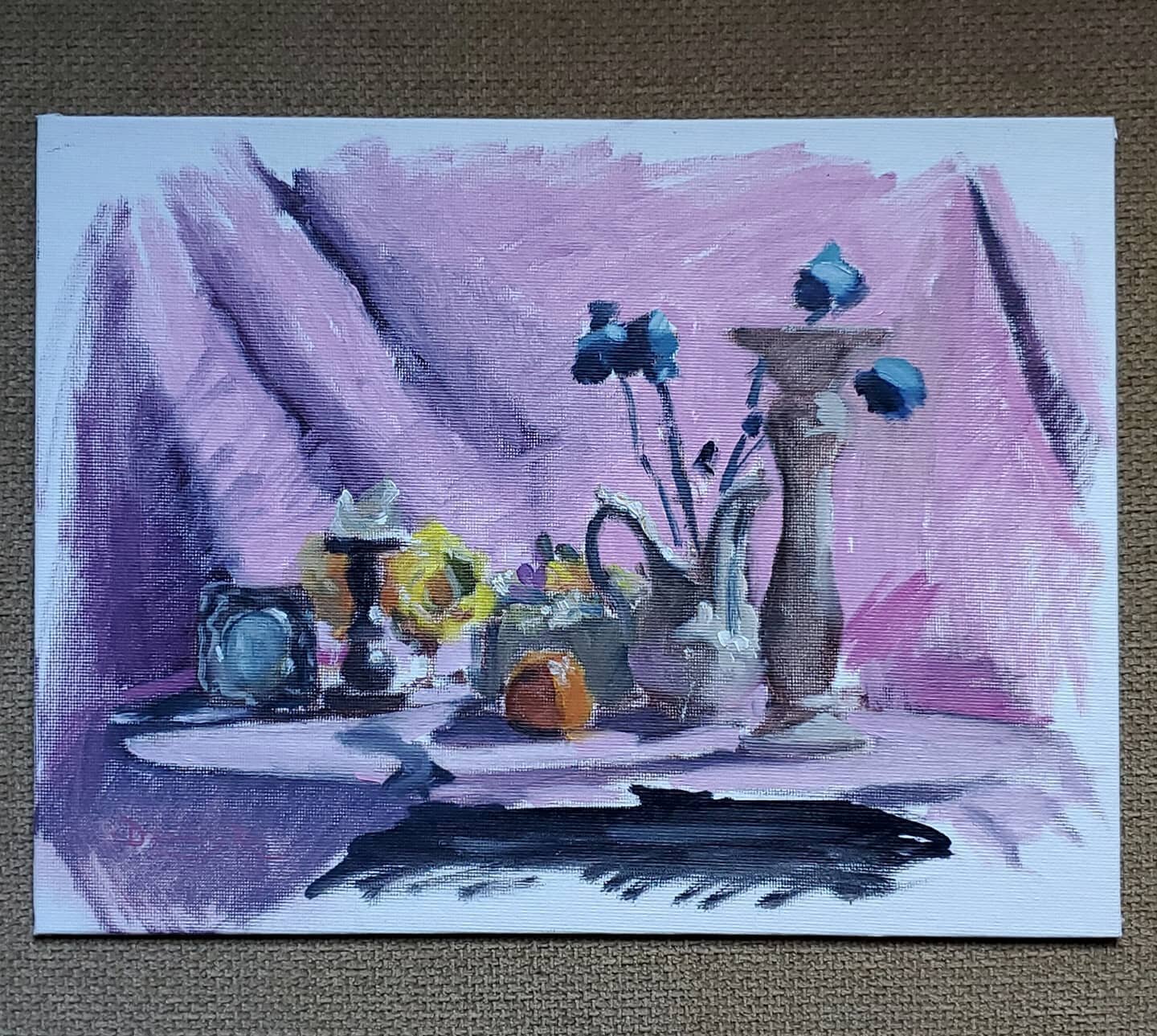 A little still life
.
.
.
.
.
#room308 #draweveryday #dailyart #artoftheday #artcollective #drawing #draw #sketch #sketch_daily #sketch_dailies #oilpaint #oilpainting #oilpaints #oilpaintings #oilsketch #oilpaintingoncanvas #stilllife #stilllifepaint