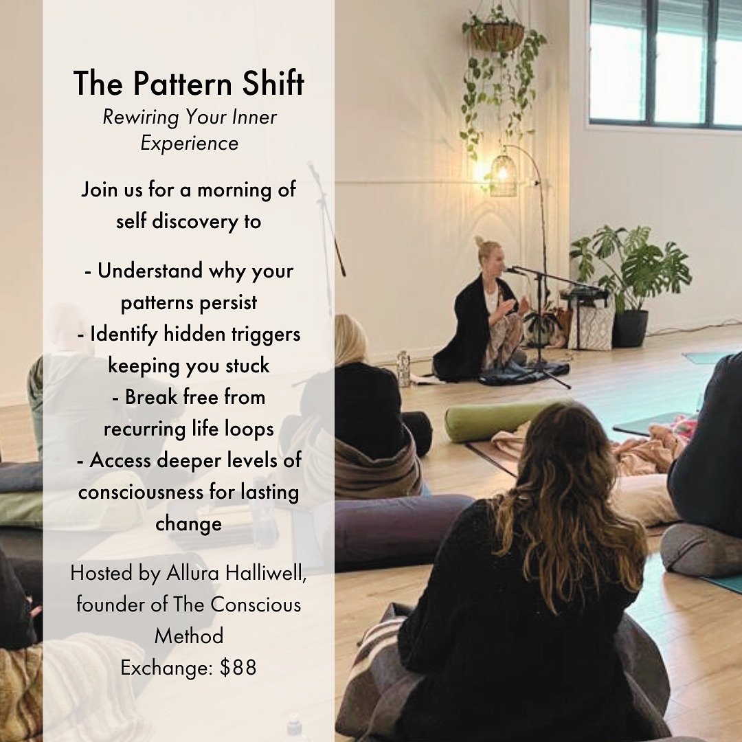 P A T T E R N &bull; S H I F T 

Allura&rsquo;s coming back to AKTIVATE, and I tell you how happy I am to have you experience the gifts she helps you unlock 🥹

This isn&rsquo;t just another workshop. It&rsquo;s a transformative experience that will 