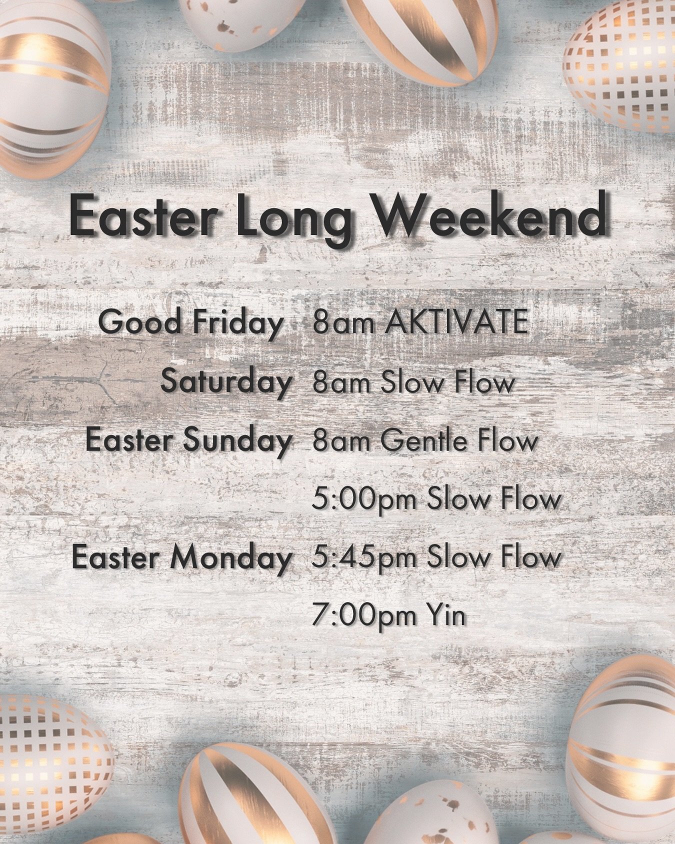 O P E N 

Join us on the mat this long weekend 💫