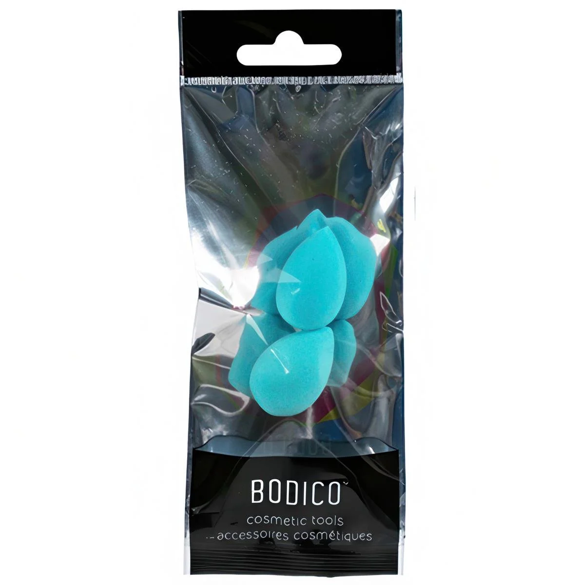 Bodico, 2-pc Mini Beauty Sponge, Blue, latex free