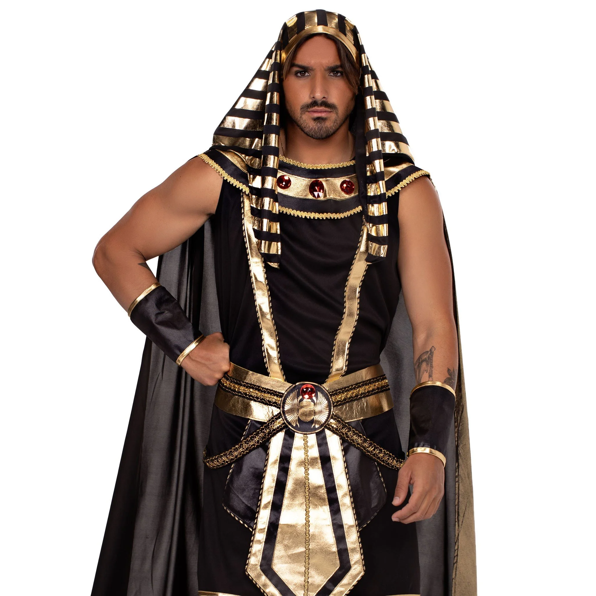 6Pc. Men's Pharaoh Costume
