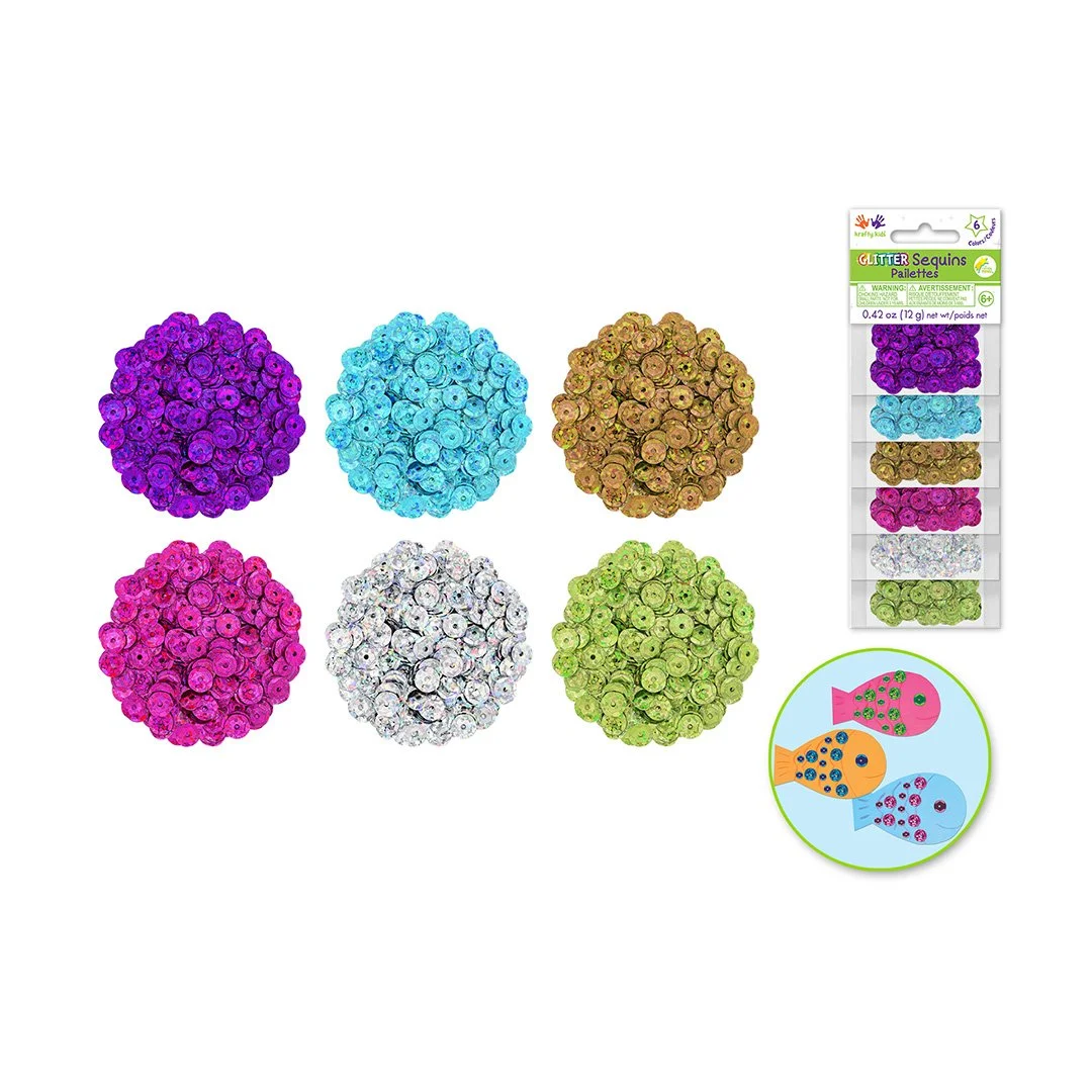 Krafty Kids: Glitter Sequins - Cup Glam